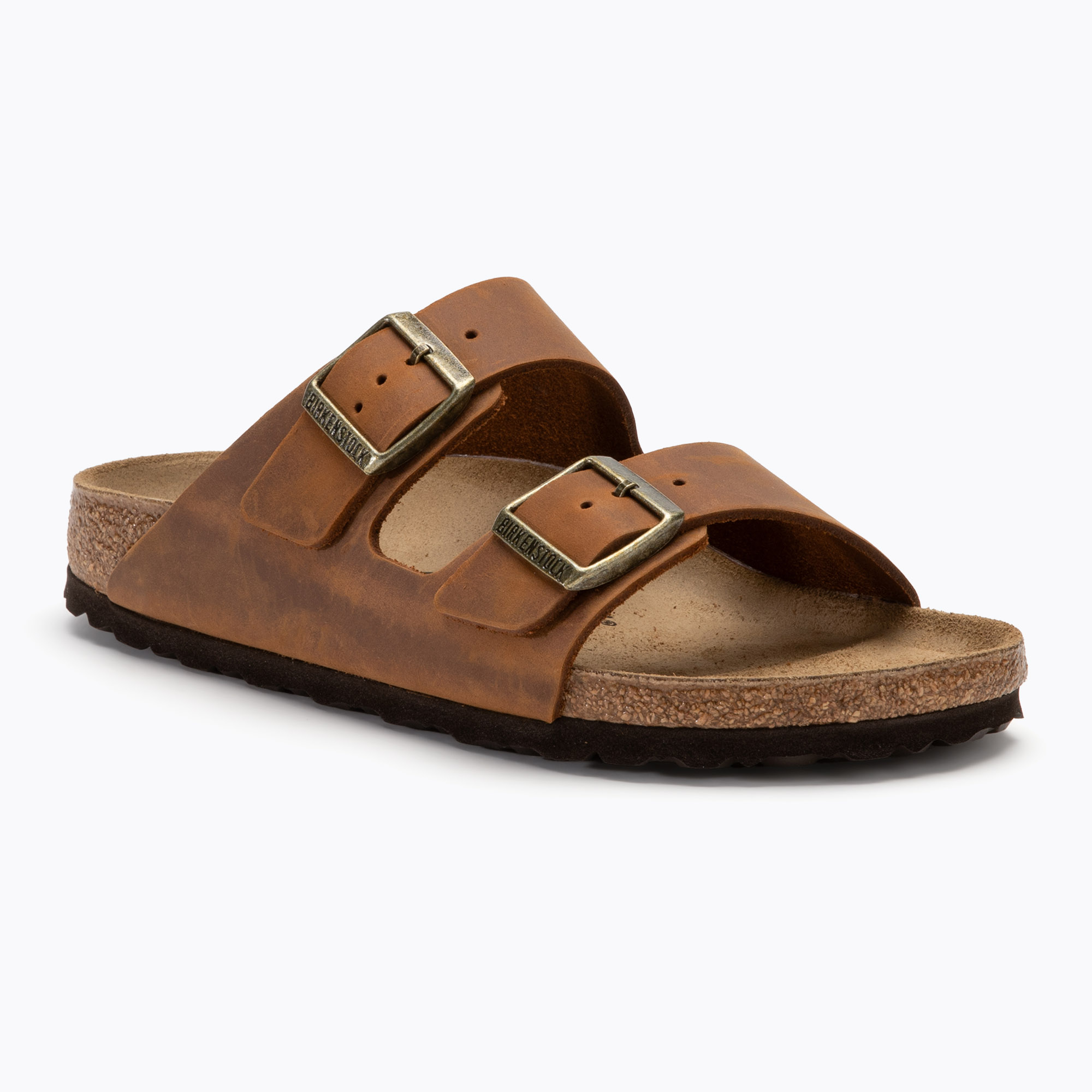 Klapki BIRKENSTOCK Arizona LEOI Narrow cognac 