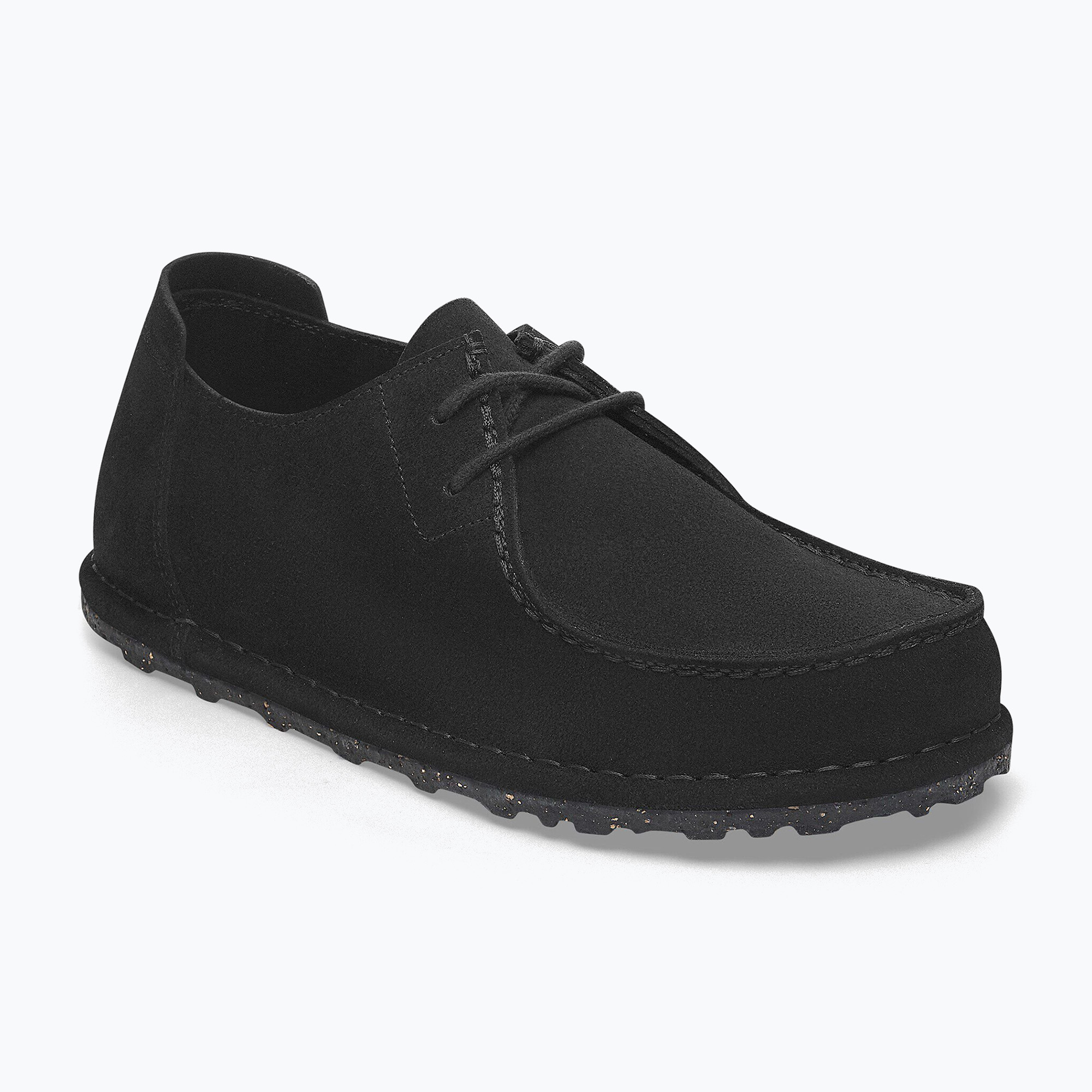 Topánky BIRKENSTOCK Utti Lace Suede Leather Regular black (Utti Lace Suede Leather Regular 1028597)