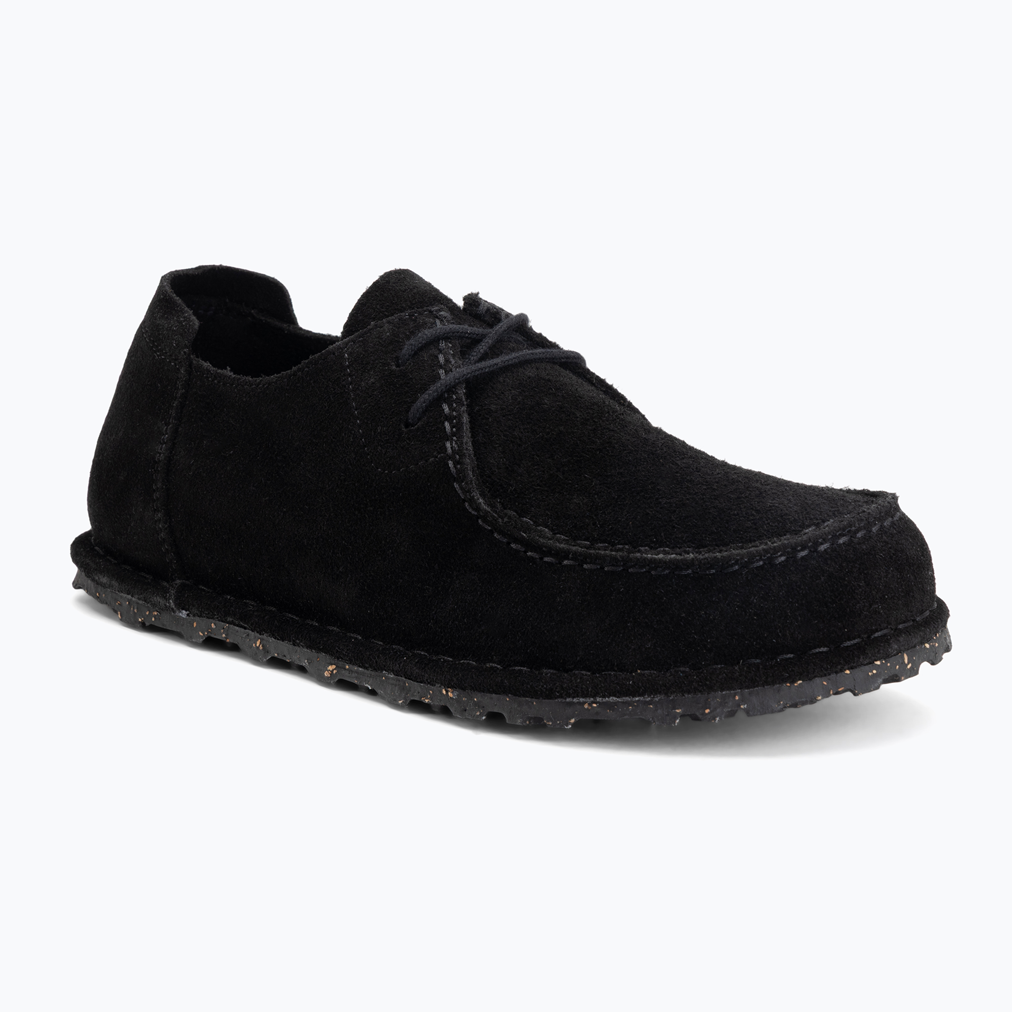 Buty BIRKENSTOCK Utti Lace Suede Leather Narrow black