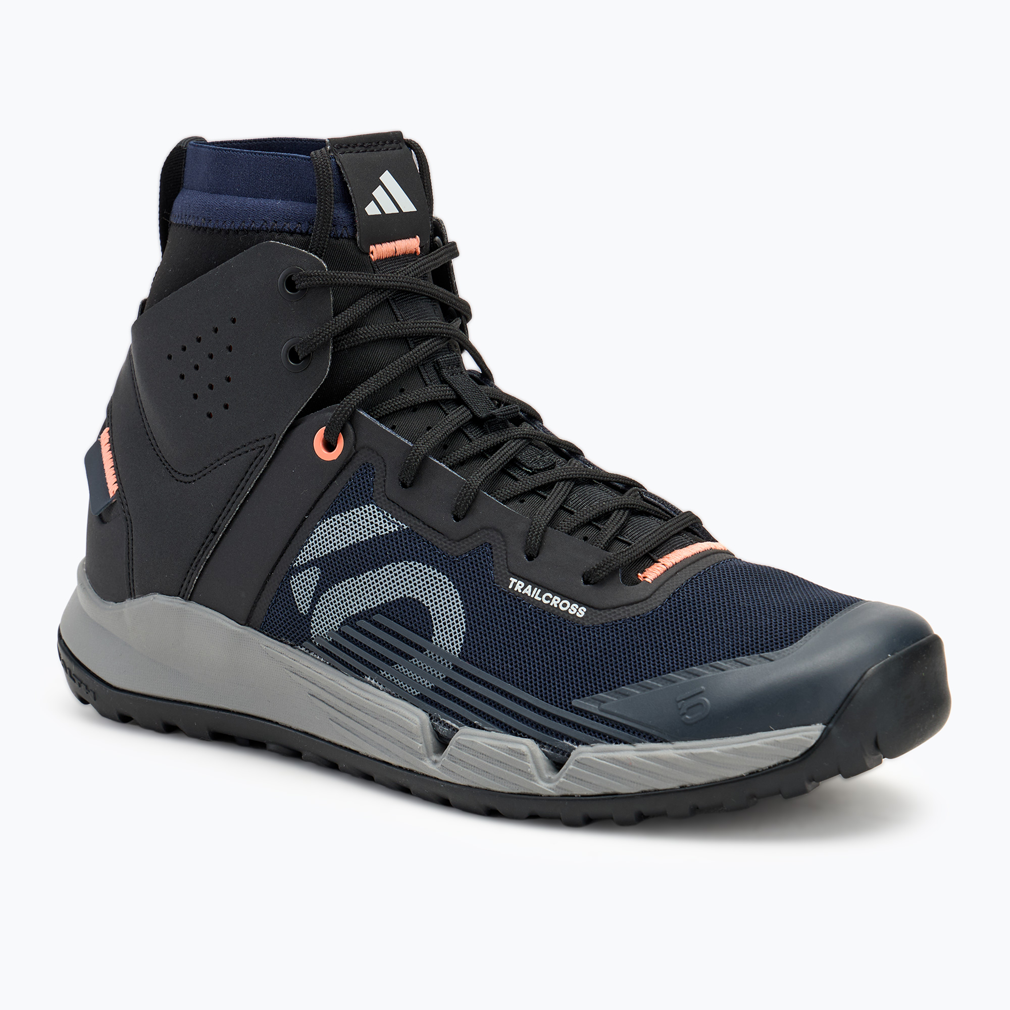 Мъжки обувки за колоездене с платформа adidas FIVE TEN Trailcross Mid Pro legend ink/grey three/coral fusion