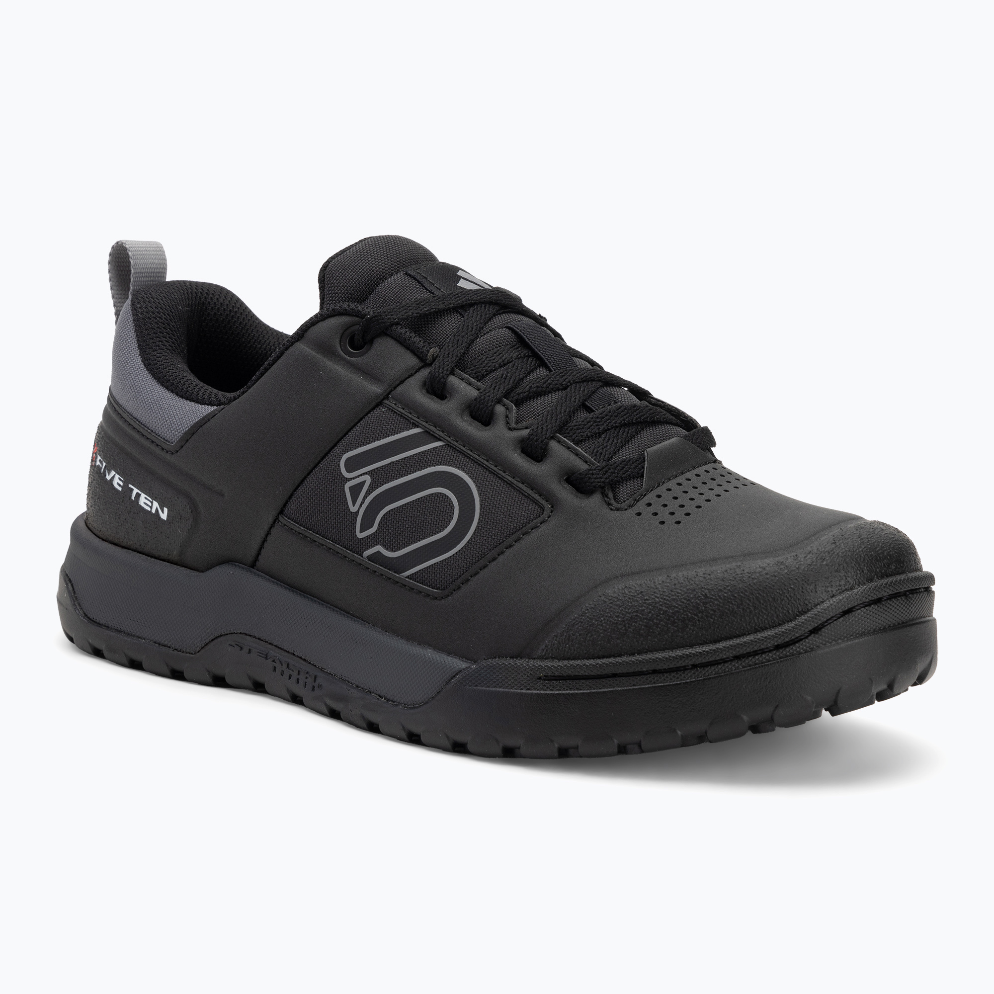 Men's adidas FIVE TEN Impact Pro core black/grey three/grey six platform cycling shoes (44 EU)