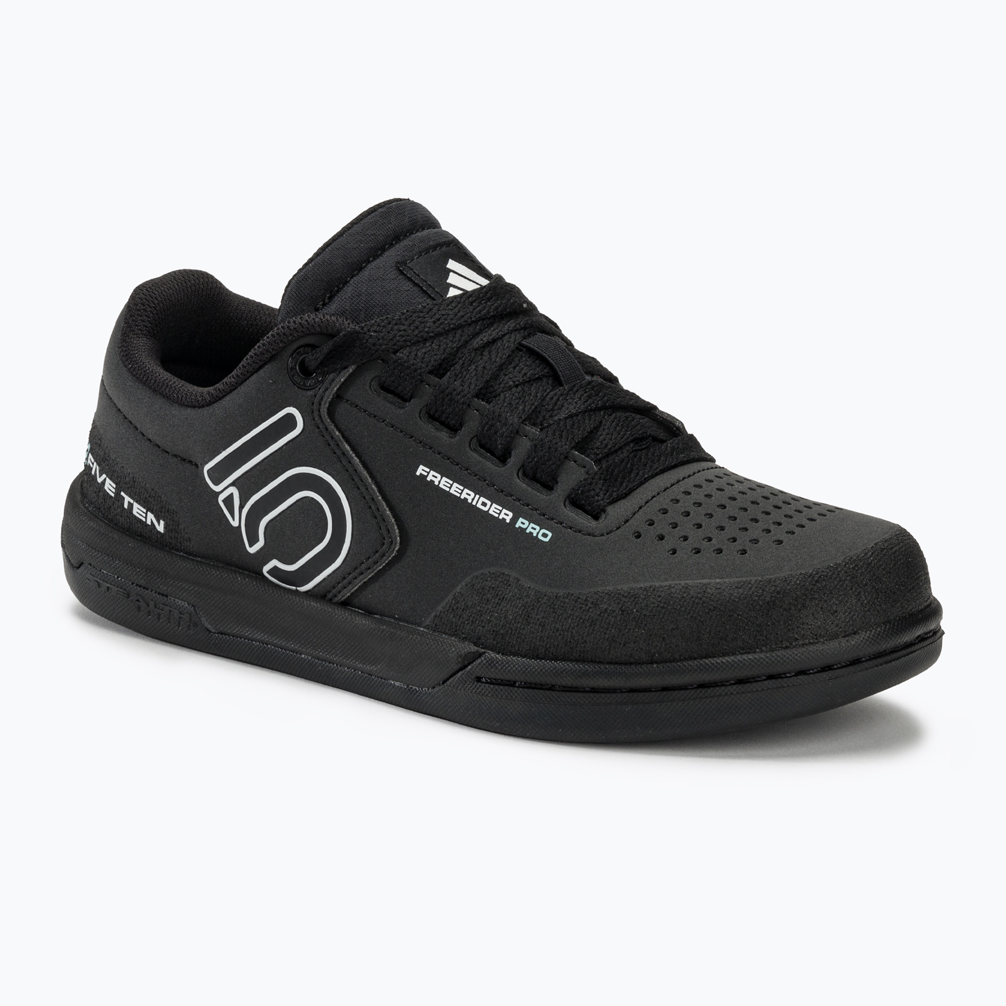 Dámska cyklistická obuv adidas FIVE TEN Freerider Pro core black/crystal white/acid mint (Freerider Pro IF7438)