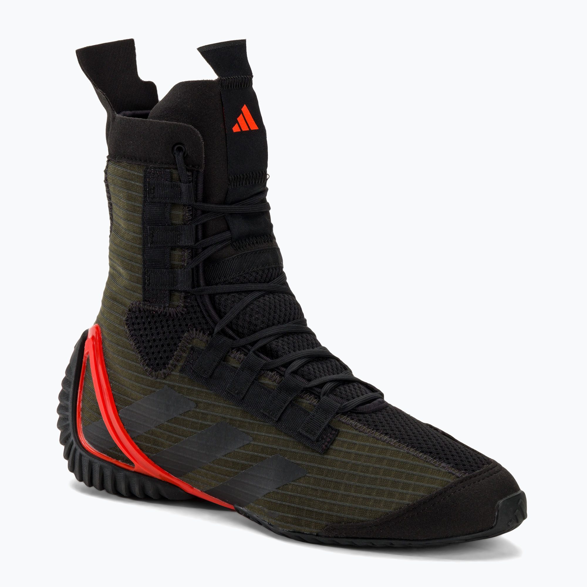 Buty bokserskie adidas Speedex 23 carbon/core black/solar red 