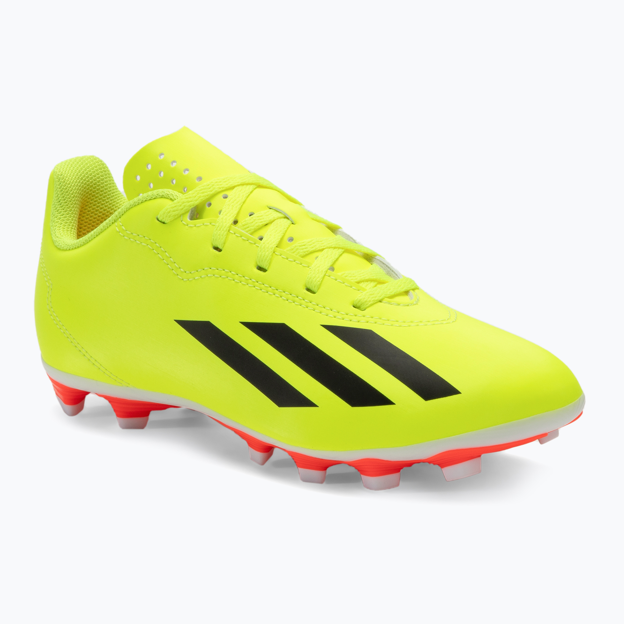 Buty piłkarskie dziecięce adidas X Crazyfast Club FxG team solar yellow/core black/cloud white 