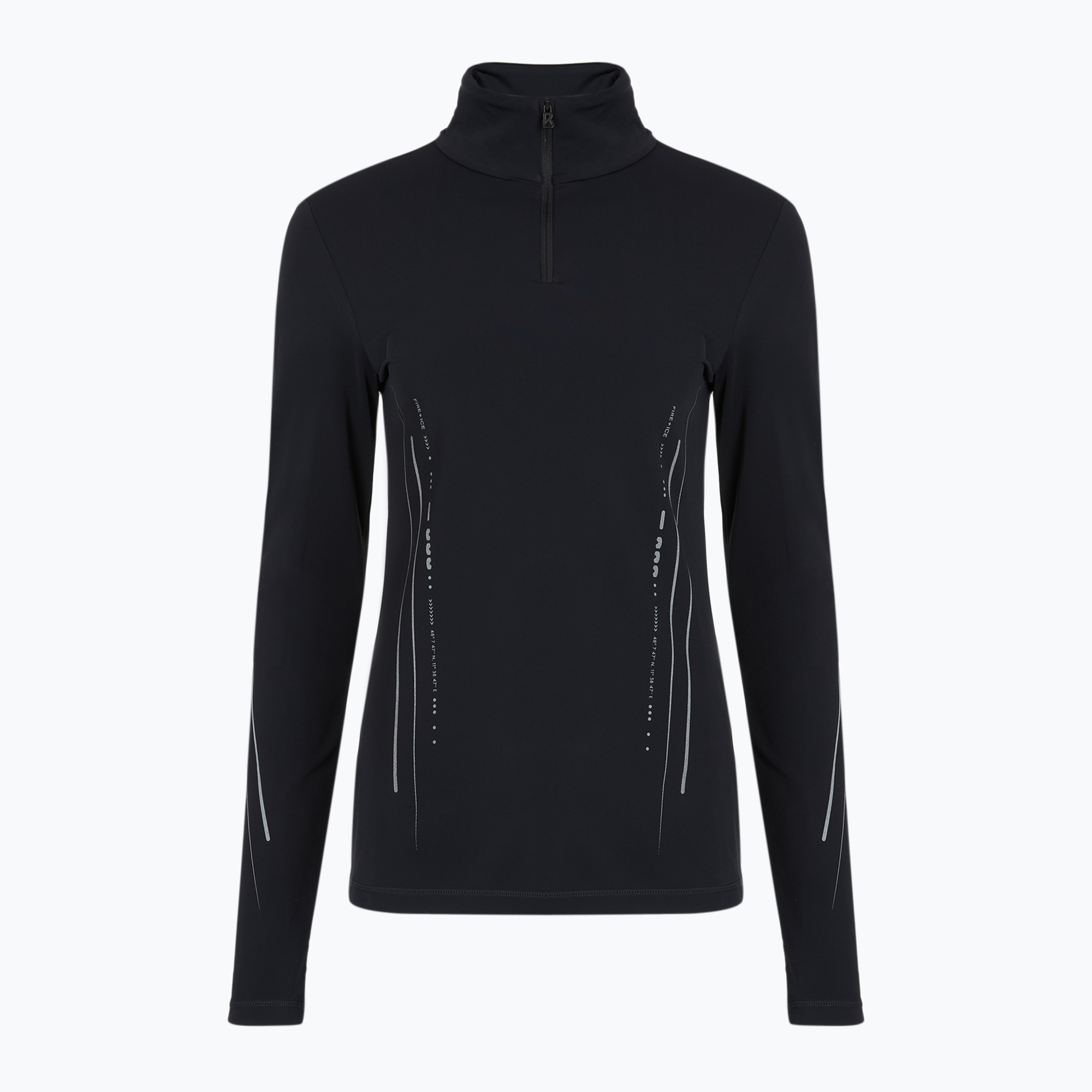 Дамска термоактивна блуза с дълъг ръкав BOGNER FIRE ICE Ilvy 3 black