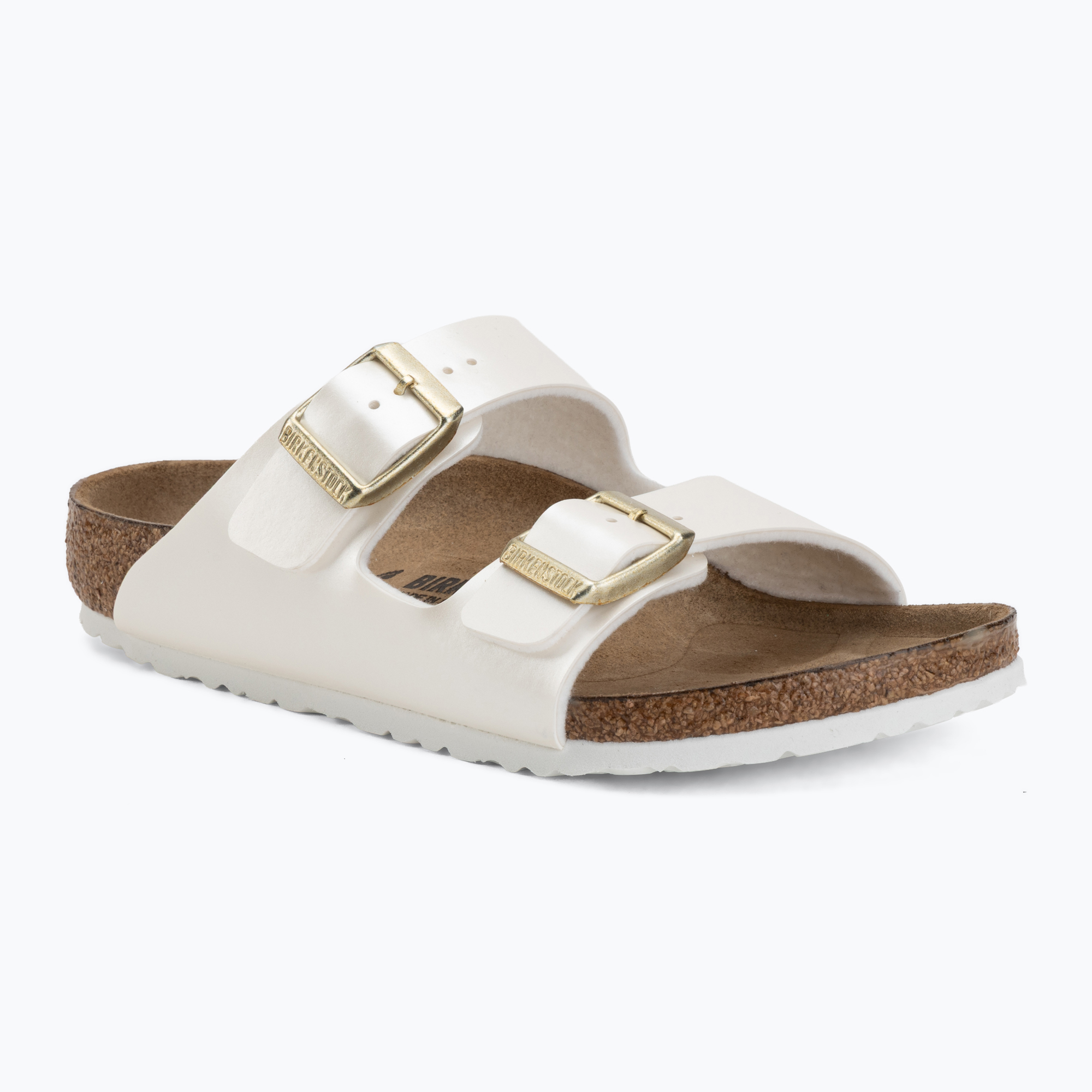 Klapki dziecięce BIRKENSTOCK Arizona Birko-Flor Narrow electric metallic pearl 