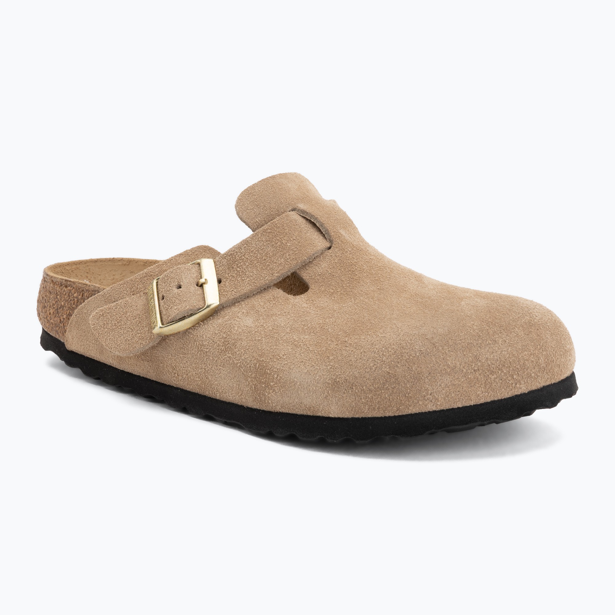 Чехли BIRKENSTOCK Boston Suede Leather sandcastle