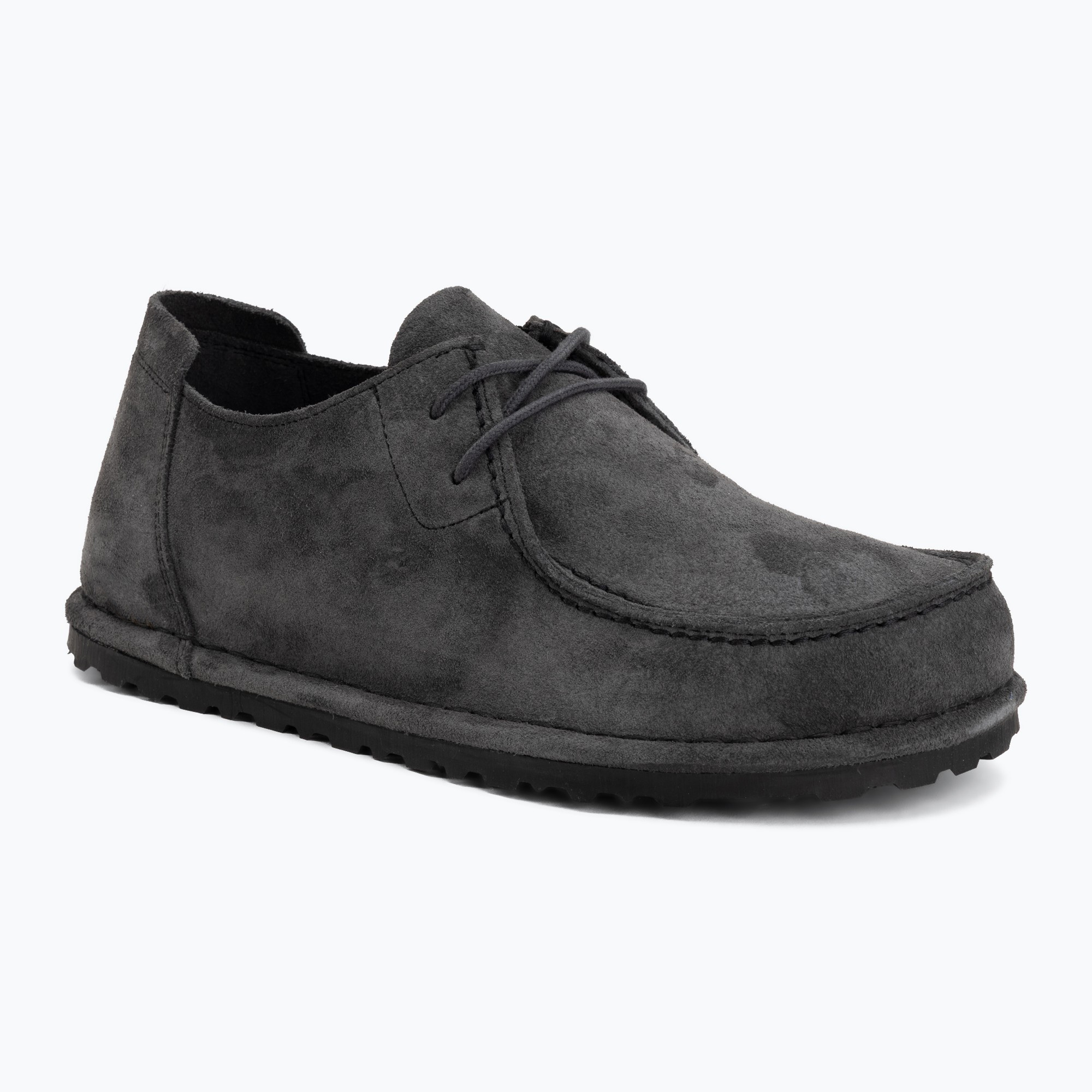 Boty BIRKENSTOCK Utti Lace Suede Leather charcoal