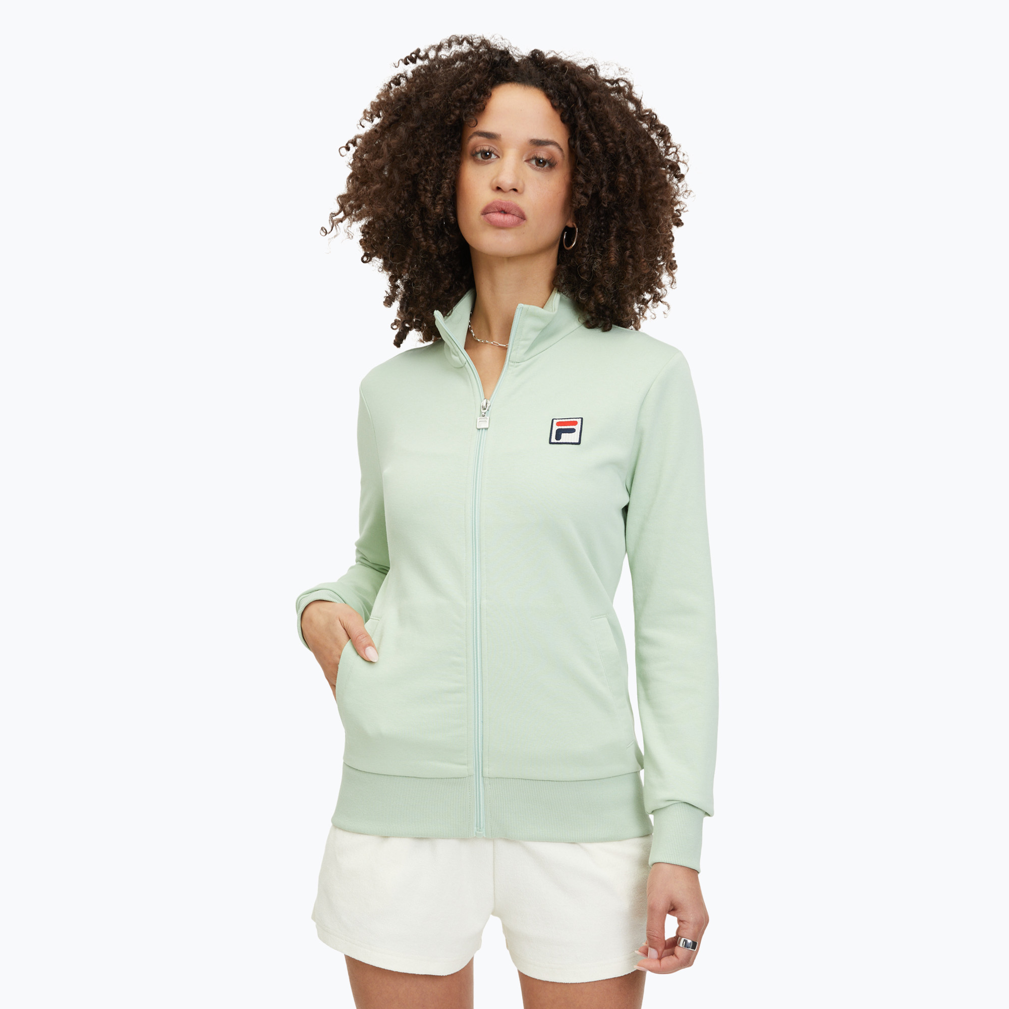 Bluza damska FILA Lubna smoke green 