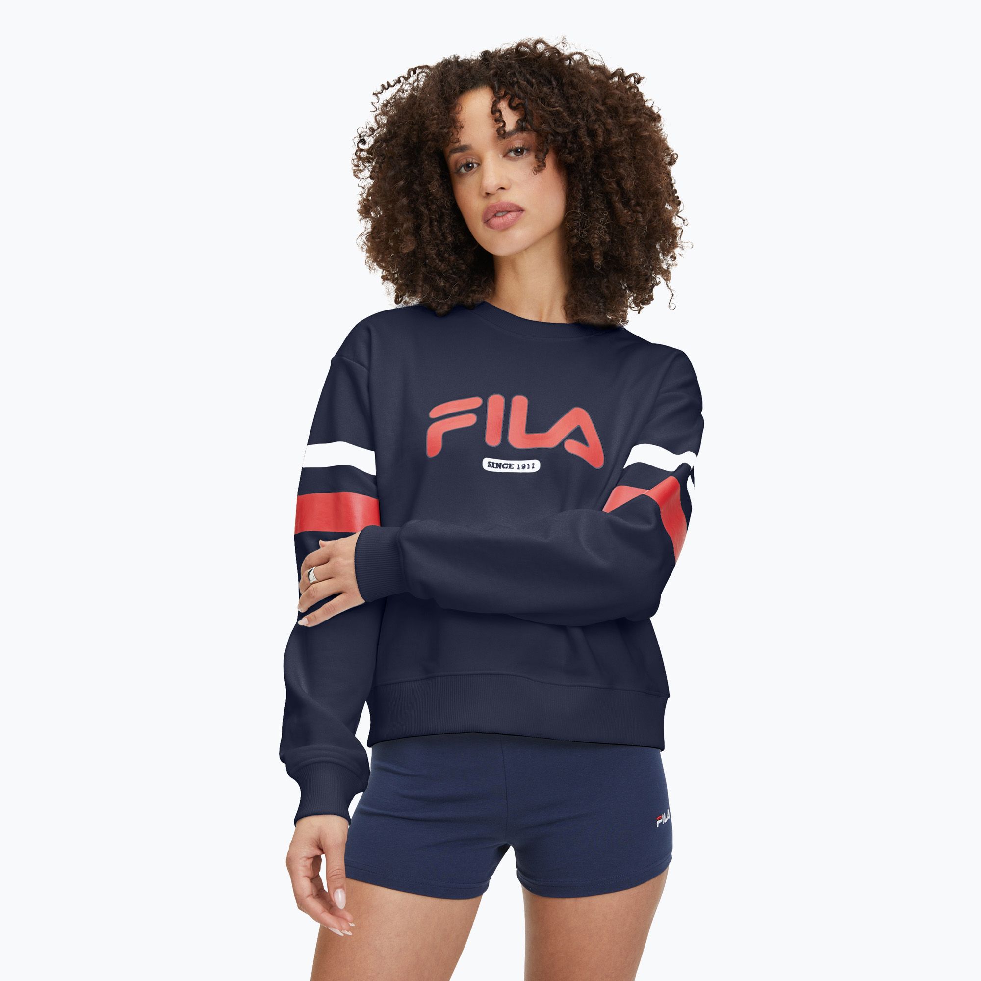 Bluza damska FILA Latur black iris 
