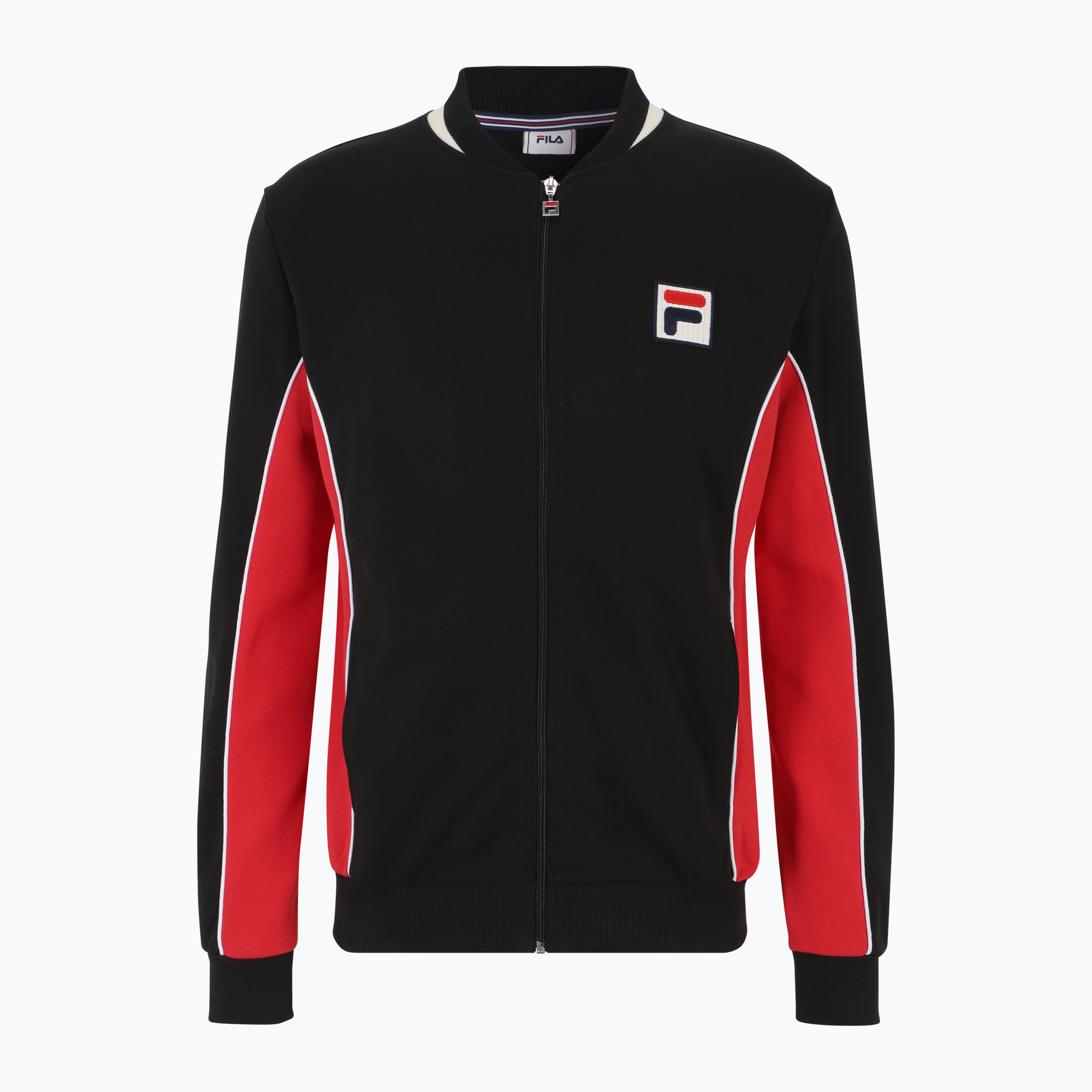Bluza męska FILA Settanta Track black/true red 