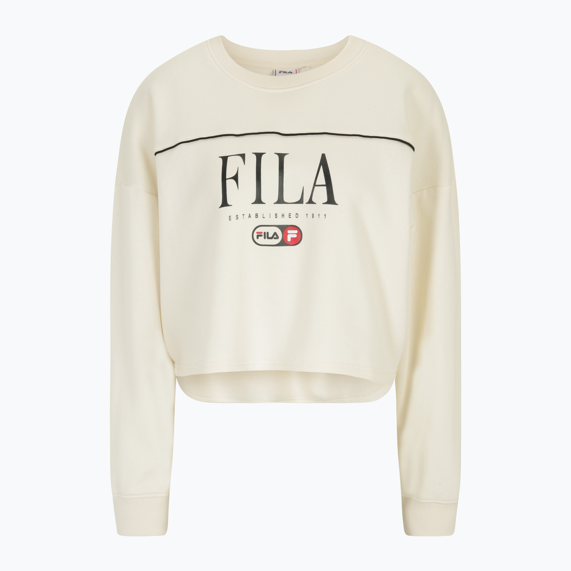 Bluza damska FILA Lewistown Crew Sweat antique white 