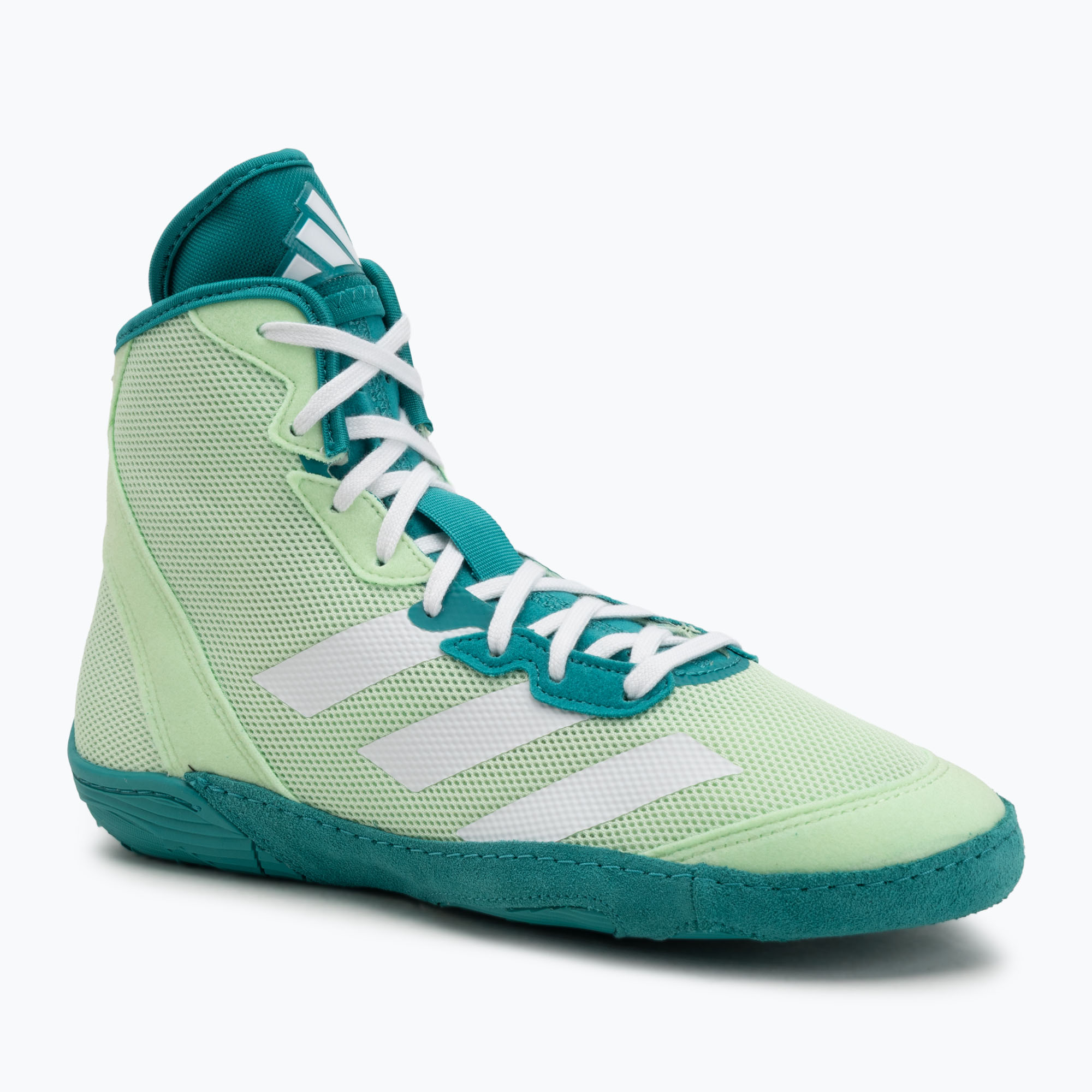 Buty bokserskie adidas Adizero semi green spark/purple team 