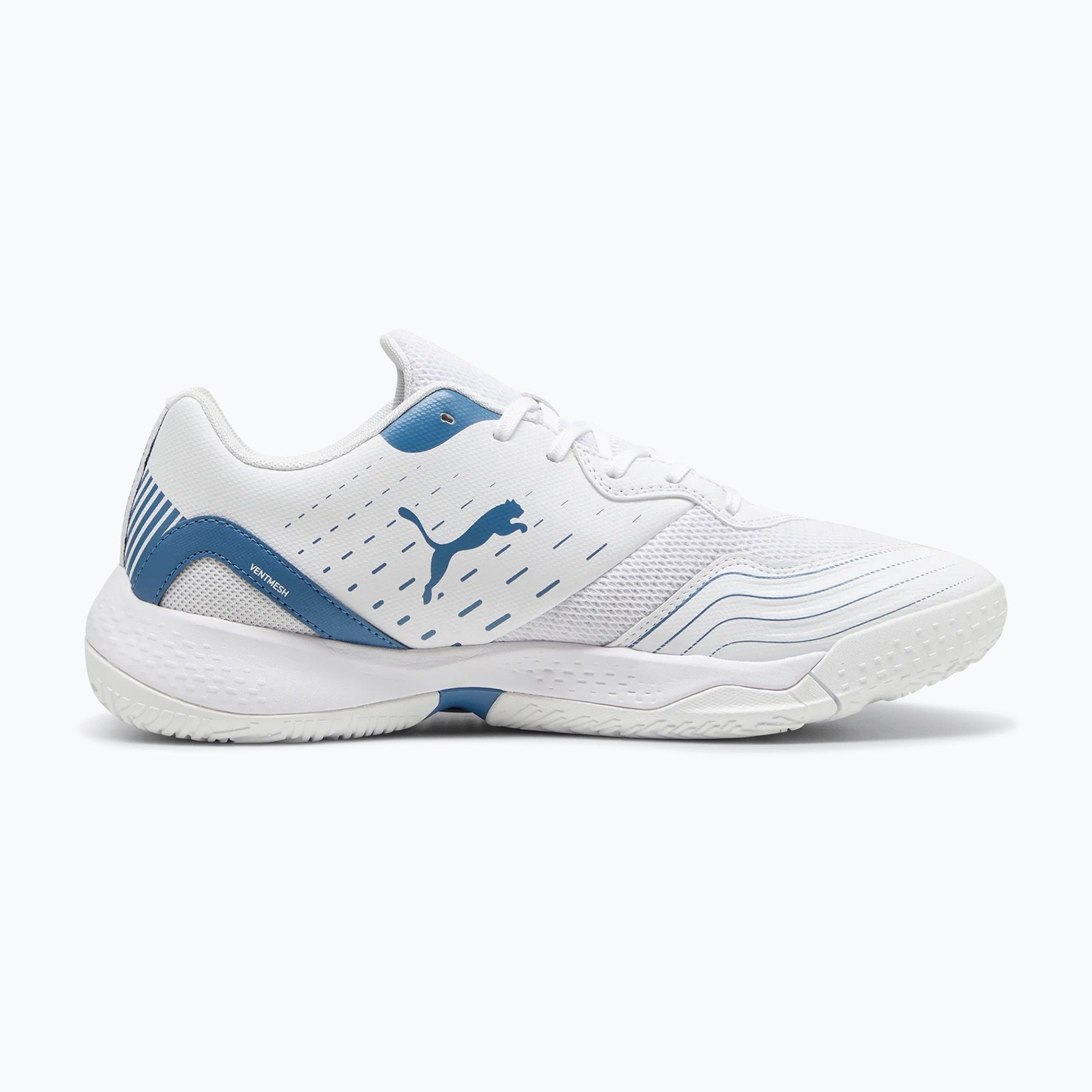 Buty do sportów halowych PUMA Solarflash III puma white/blue horizon 