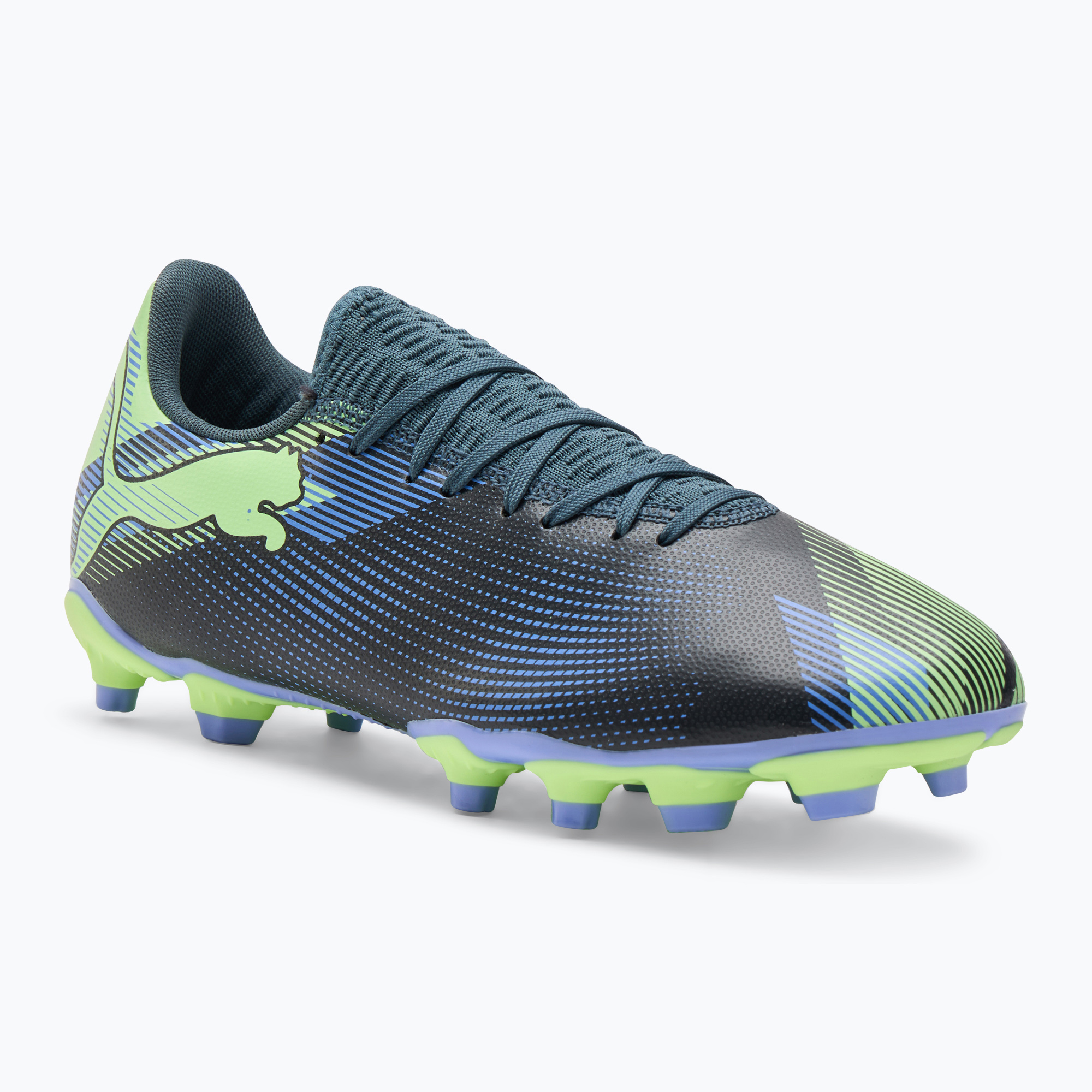 Buty piłkarskie PUMA Future 7 Play FG/AG grey skies/elektro purple 