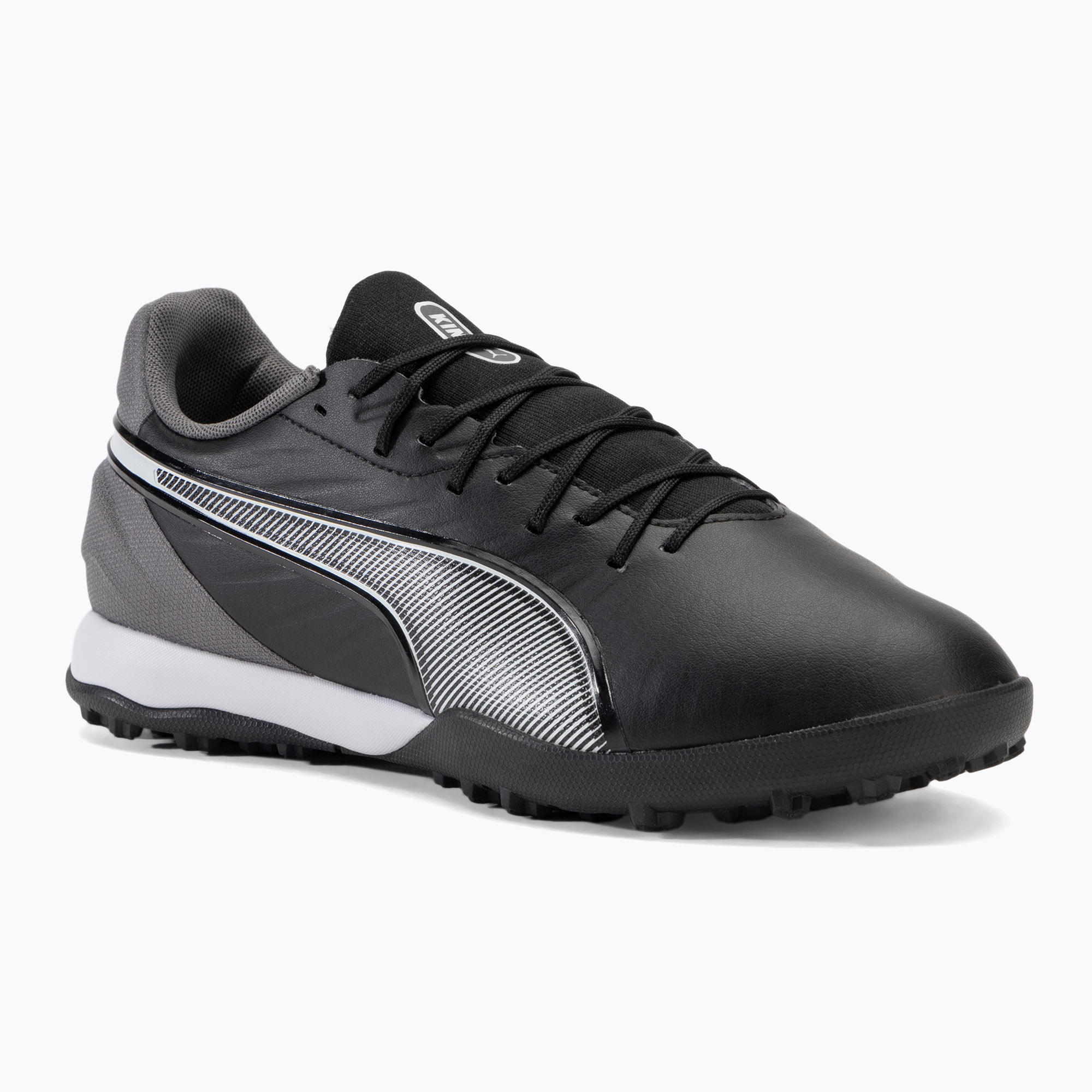 Buty piłkarskie PUMA King Match TT puma black/puma white/cool dark gray 