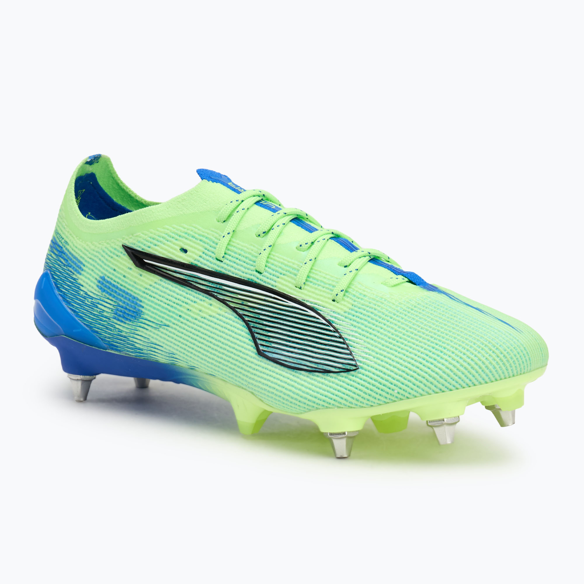 Buty piłkarskie PUMA Ultra 5 Ultimate MxSG fizzy apple/puma white 