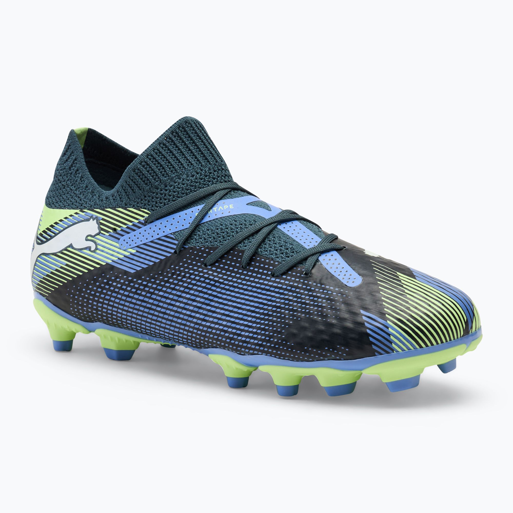Buty piłkarskie dziecięce PUMA Future 7 Pro FG/AG Jr grey skies/puma white 