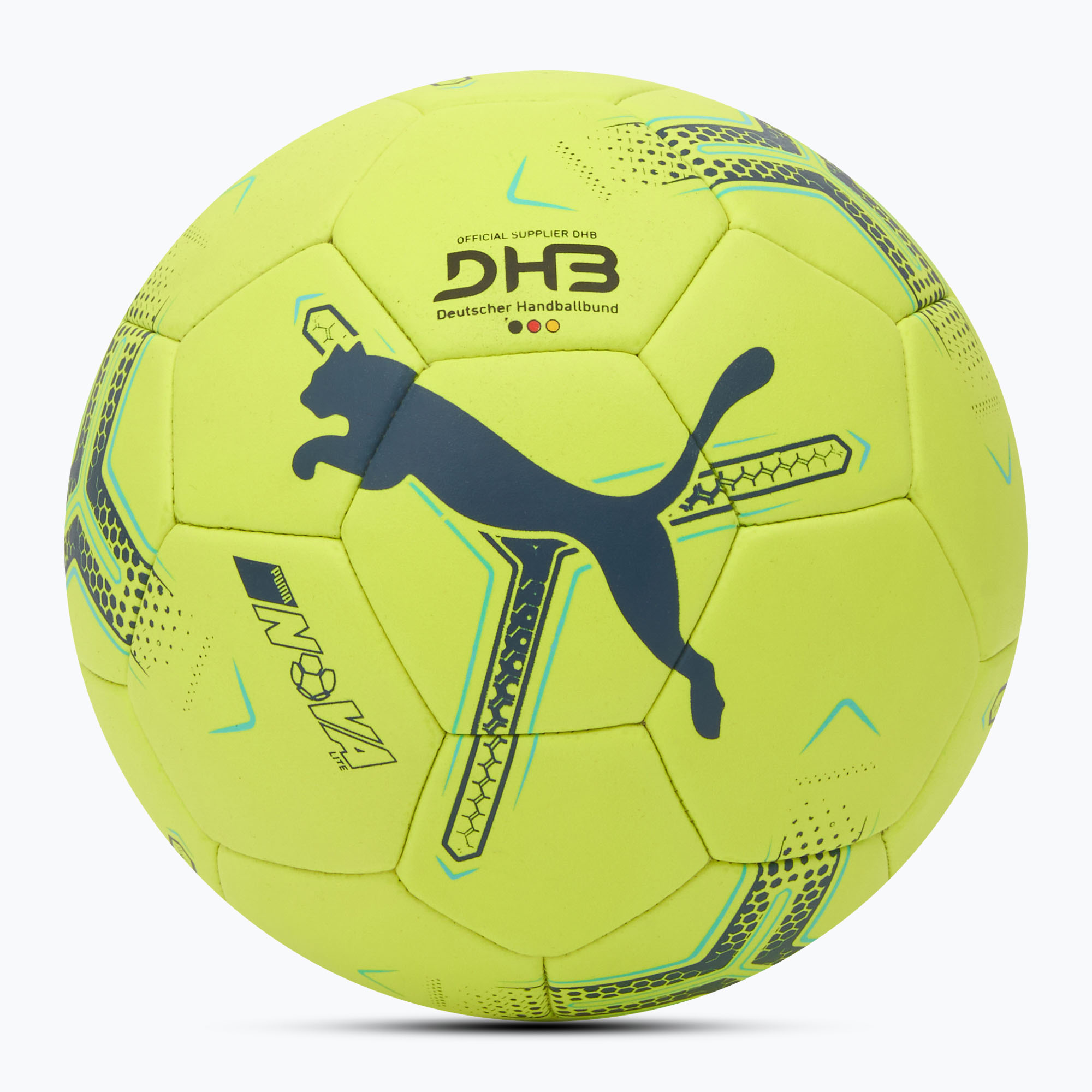 PUMA Nova Lite fizzy apple/grey skies handball size 0 (0)