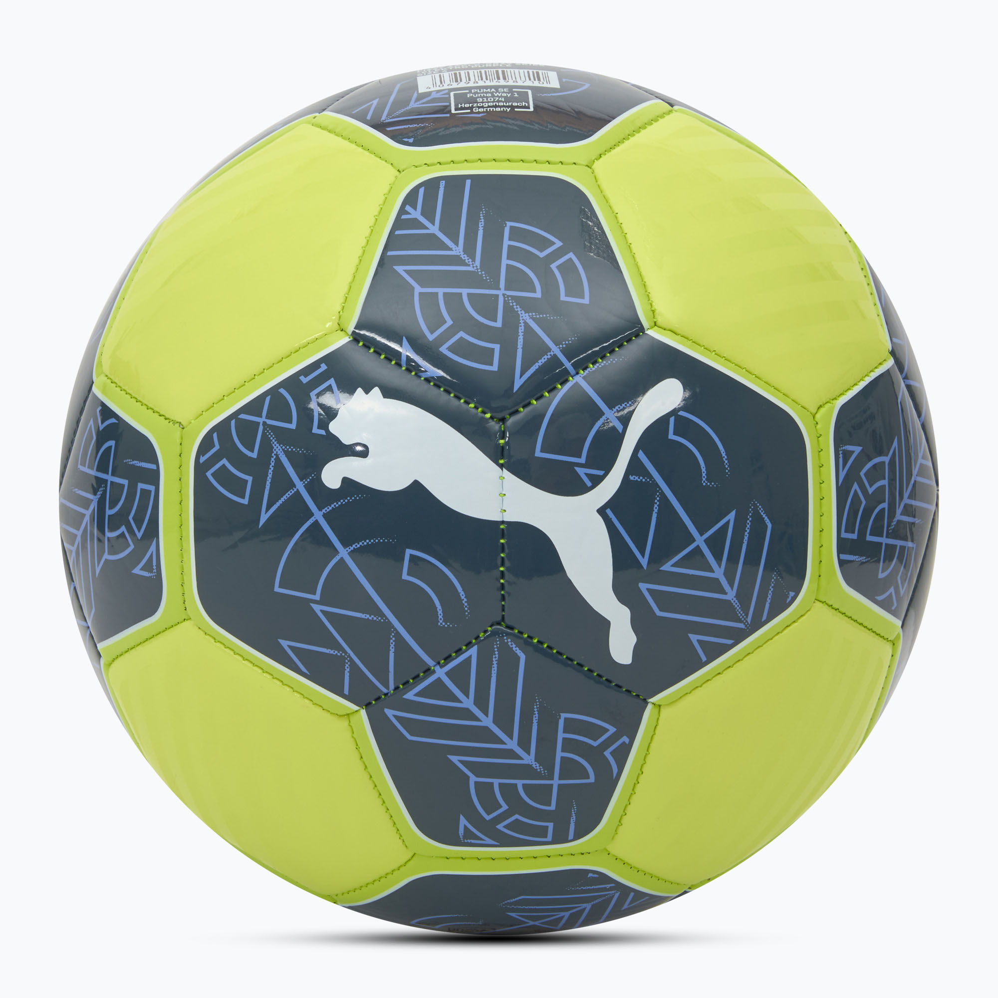 Futbalová lopta PUMA Prestige fizzy apple/grey skies veľ. 3