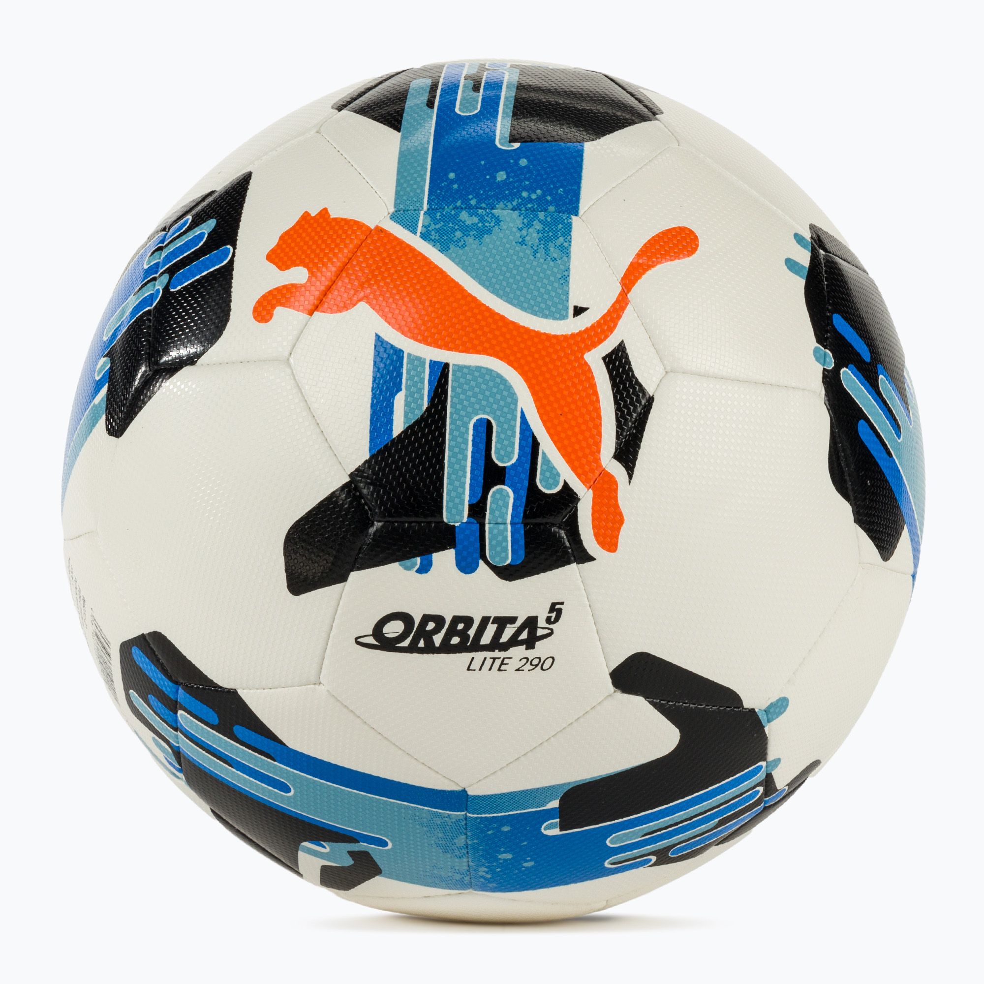 Футболна топка Puma Orbita 5 Fusion Lite puma white/multicolor размер 5