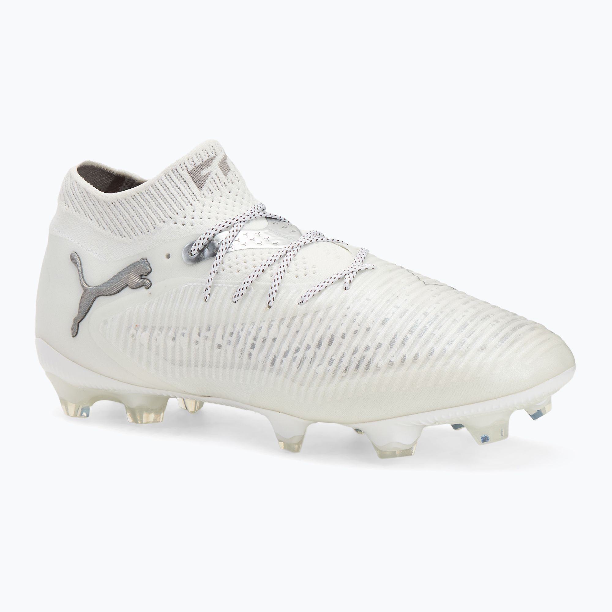 Buty piłkarskie męskie PUMA Future 8 Ultimate FG puma white/matte silver 