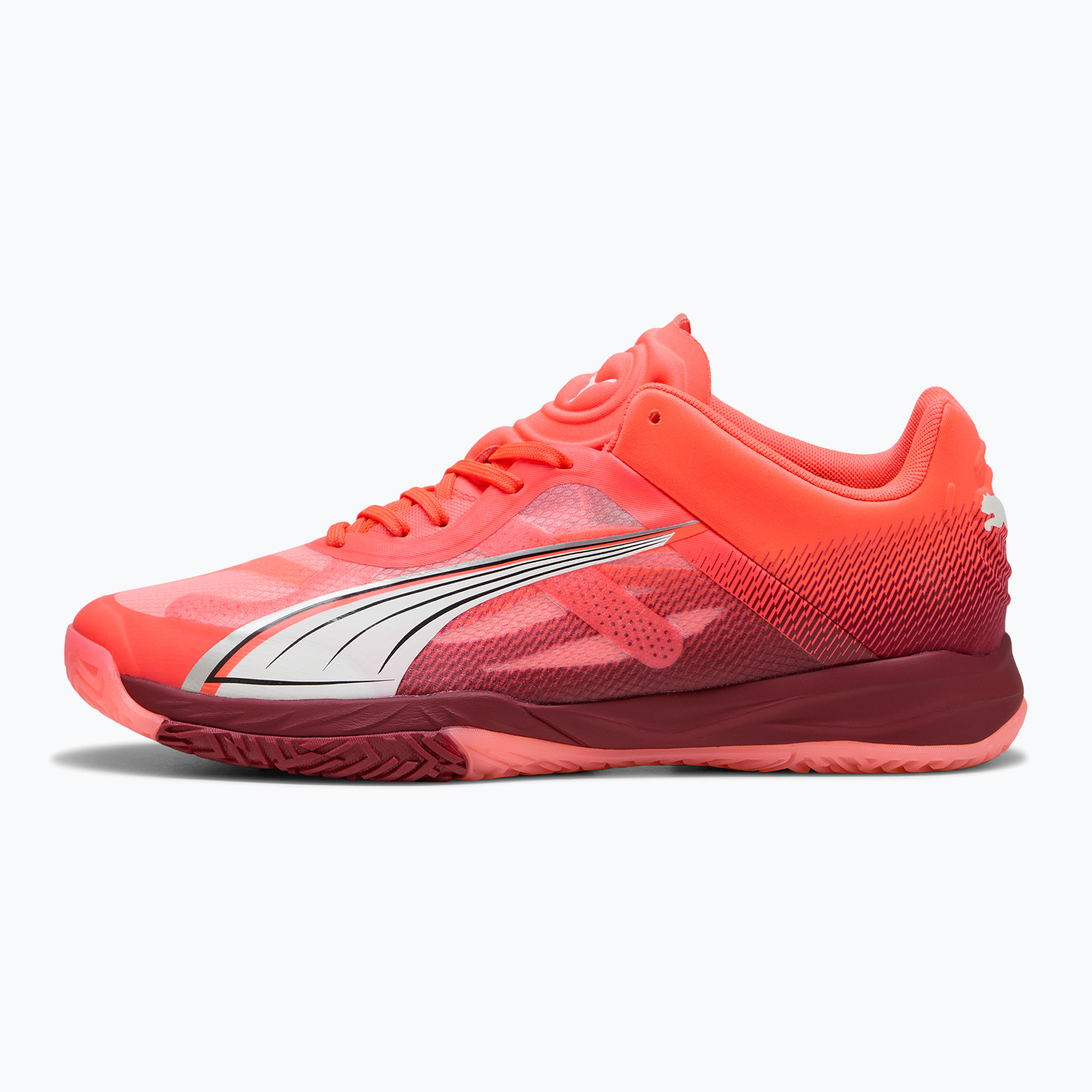 Buty męskie PUMA Accelerate Nitro SQD glowing red/puma white/dark crimson 