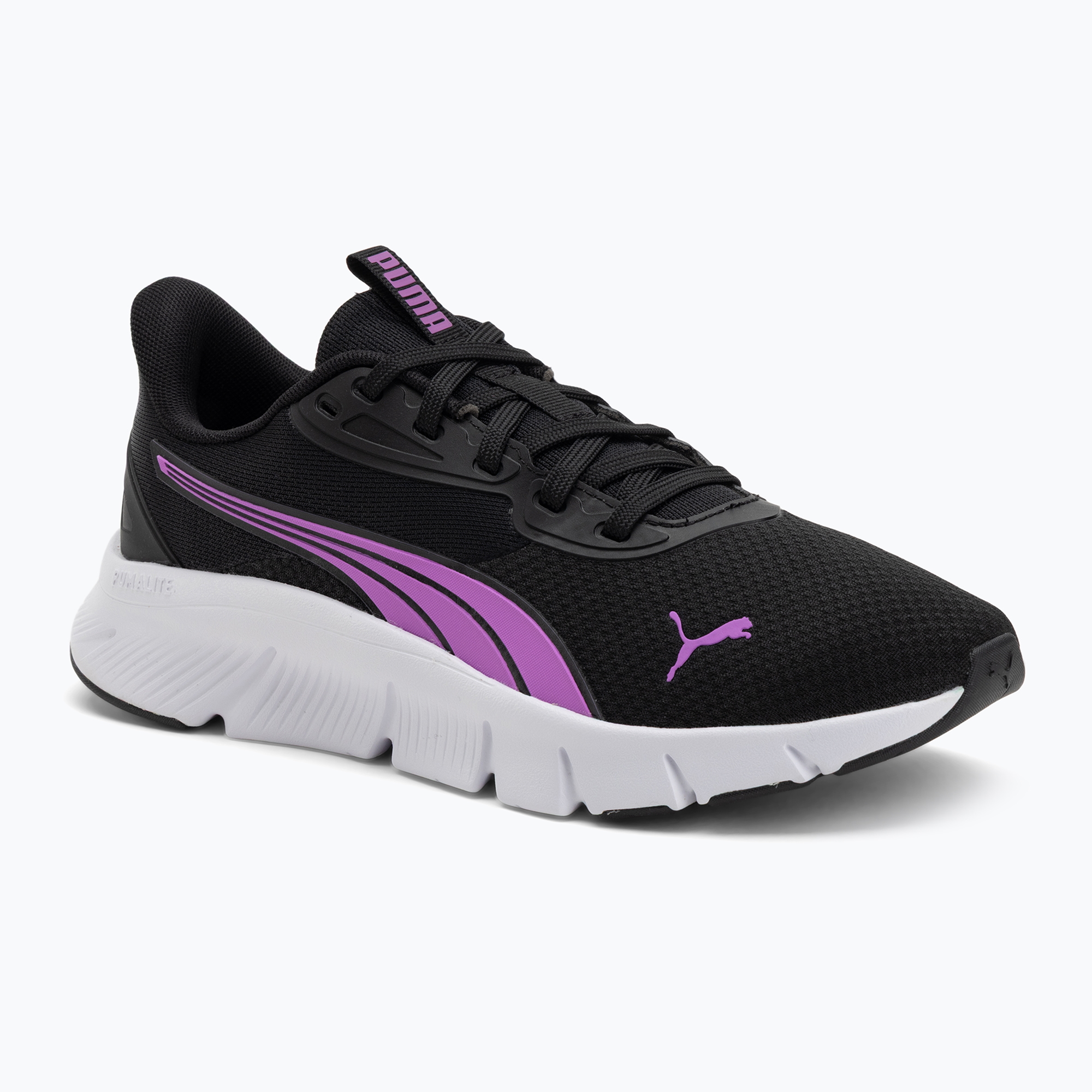 Buty do biegania PUMA Flexfocus Lite Modern Woven puma black/pure magenta 
