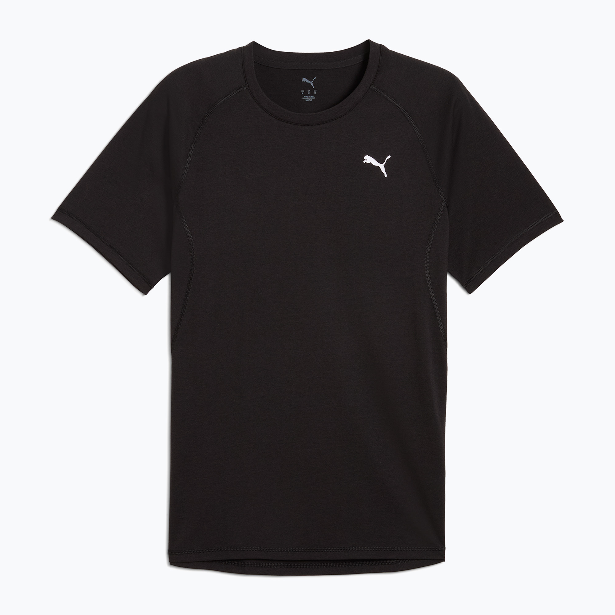 Pánske bežecké tričko PUMA Run Velocity Tee Tri-Blend puma black (Run Velocity Tee Tri-Blend 526603 01)