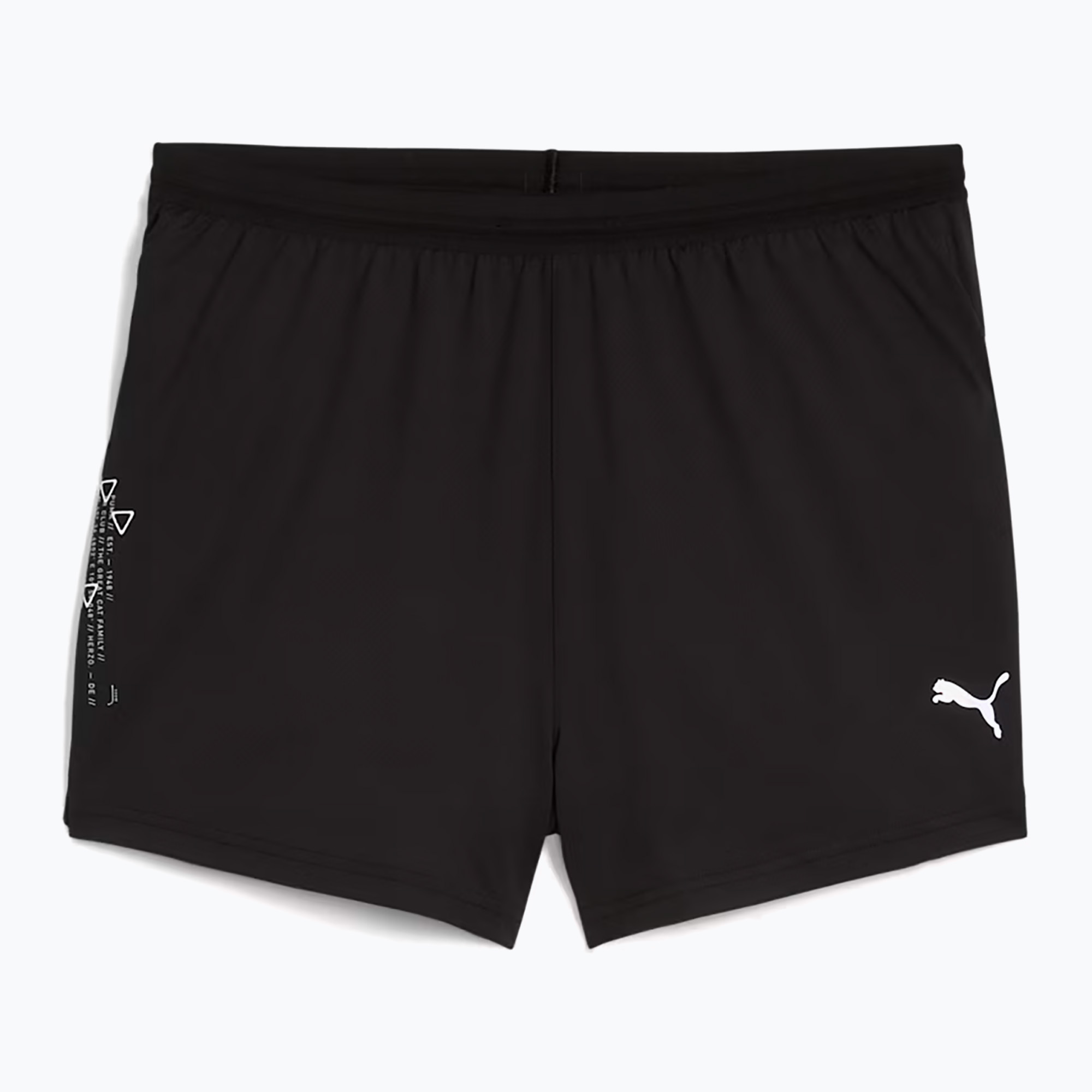 Мъжки къси панталони за бягане Puma Run Knit 3“ Split puma black