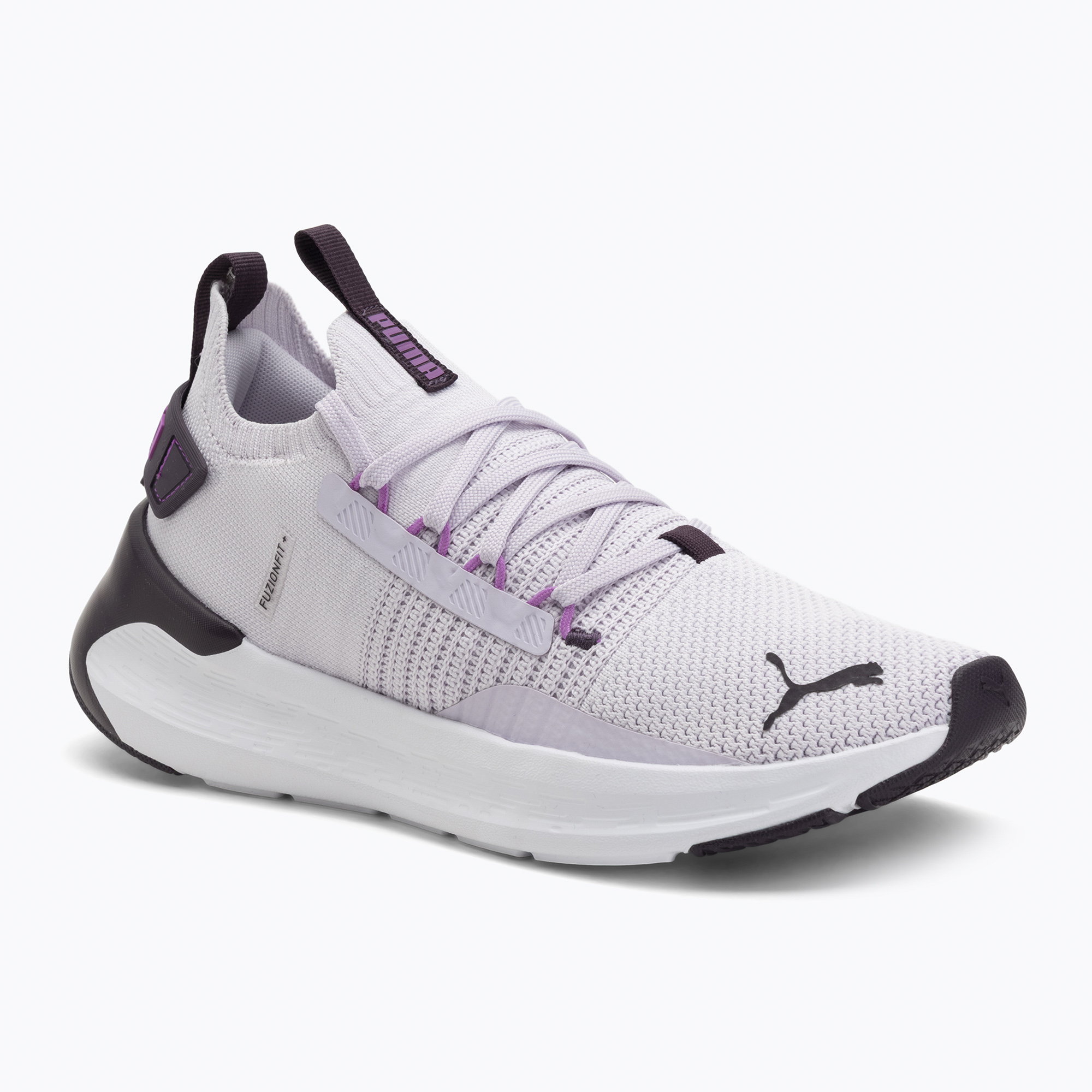 Buty do biegania damskie PUMA Softride Symmetry Fuzion lilac frost/midnight plum/pure magenta 