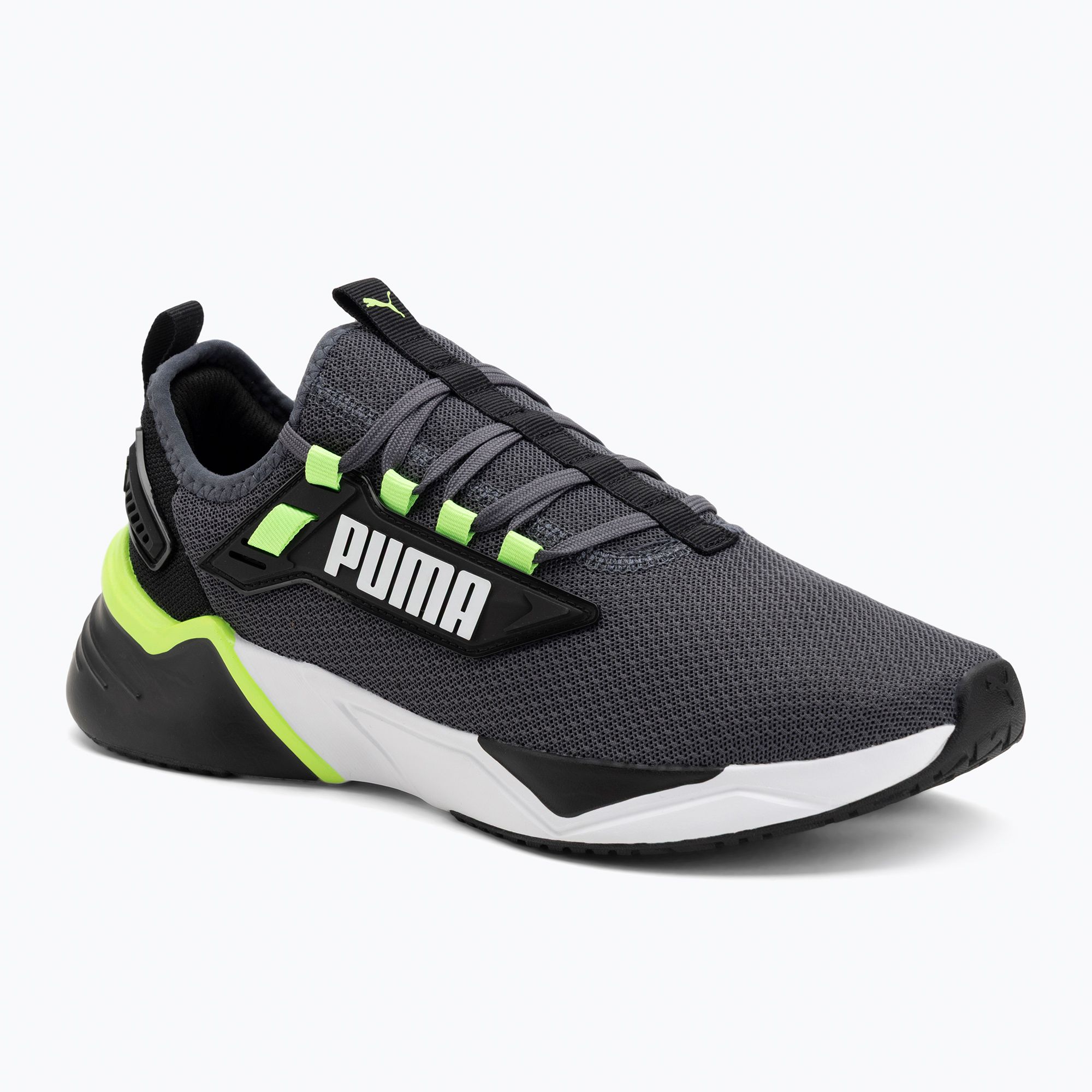 Buty do biegania PUMA Retaliate 3 puma black/green moon/green glare 