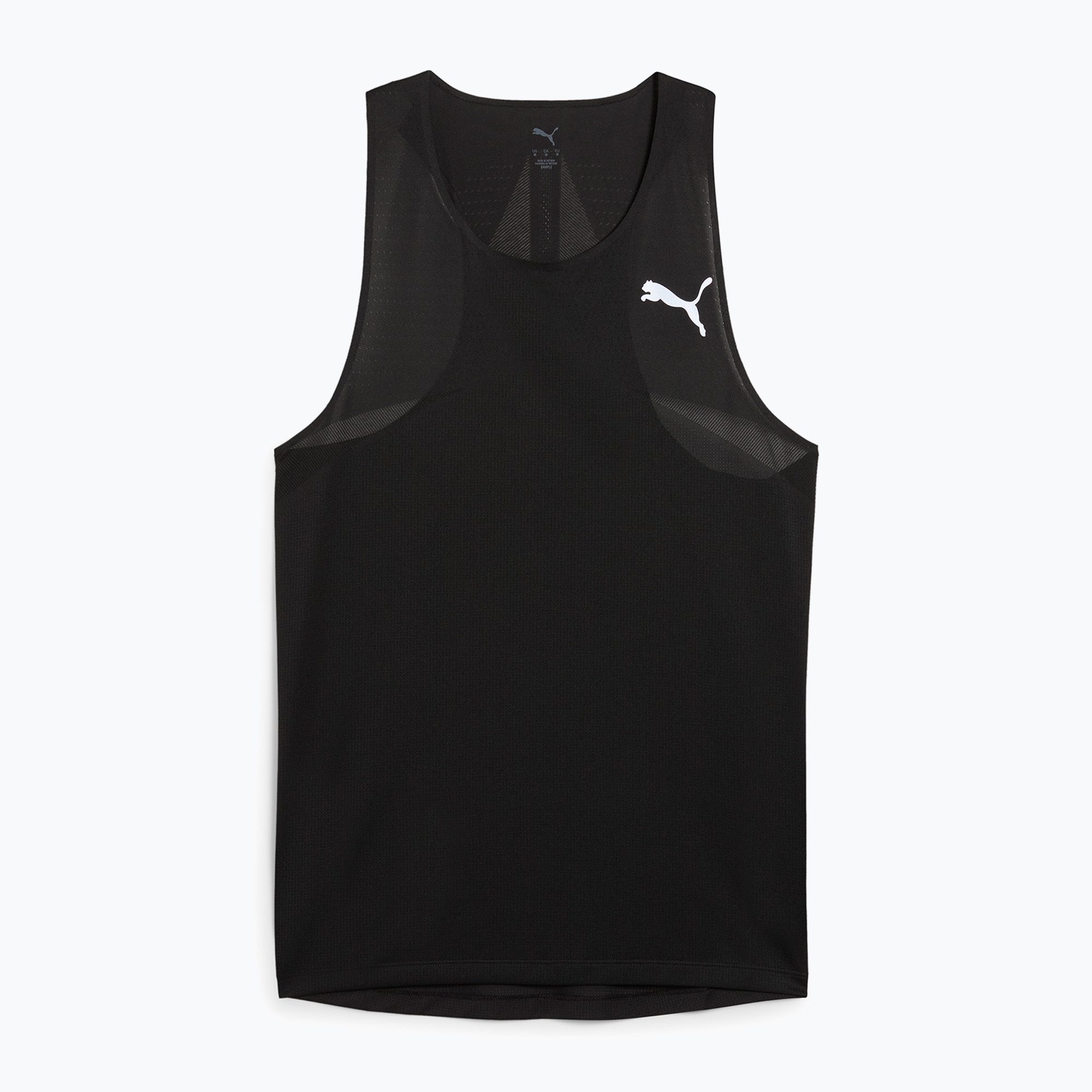 Koszulka do biegania męska PUMA Raceday Ultraspun Singlet puma black 