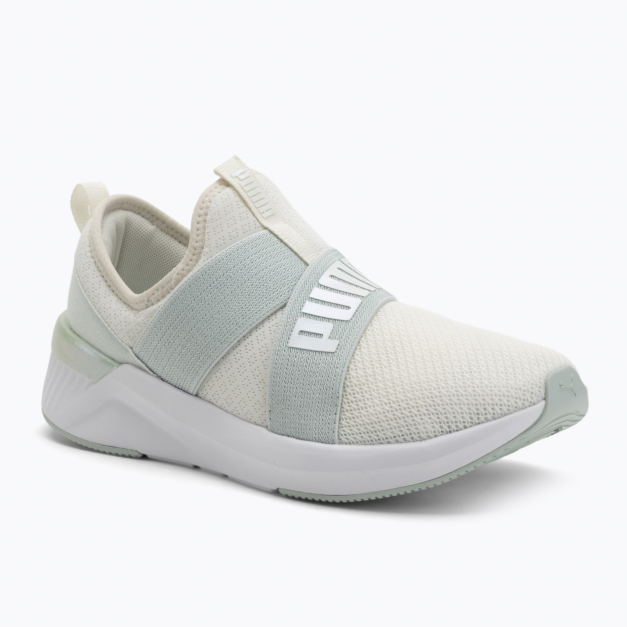 Buty damskie PUMA Softride Harli Slip Transformative Color warm white/peaceful blue 