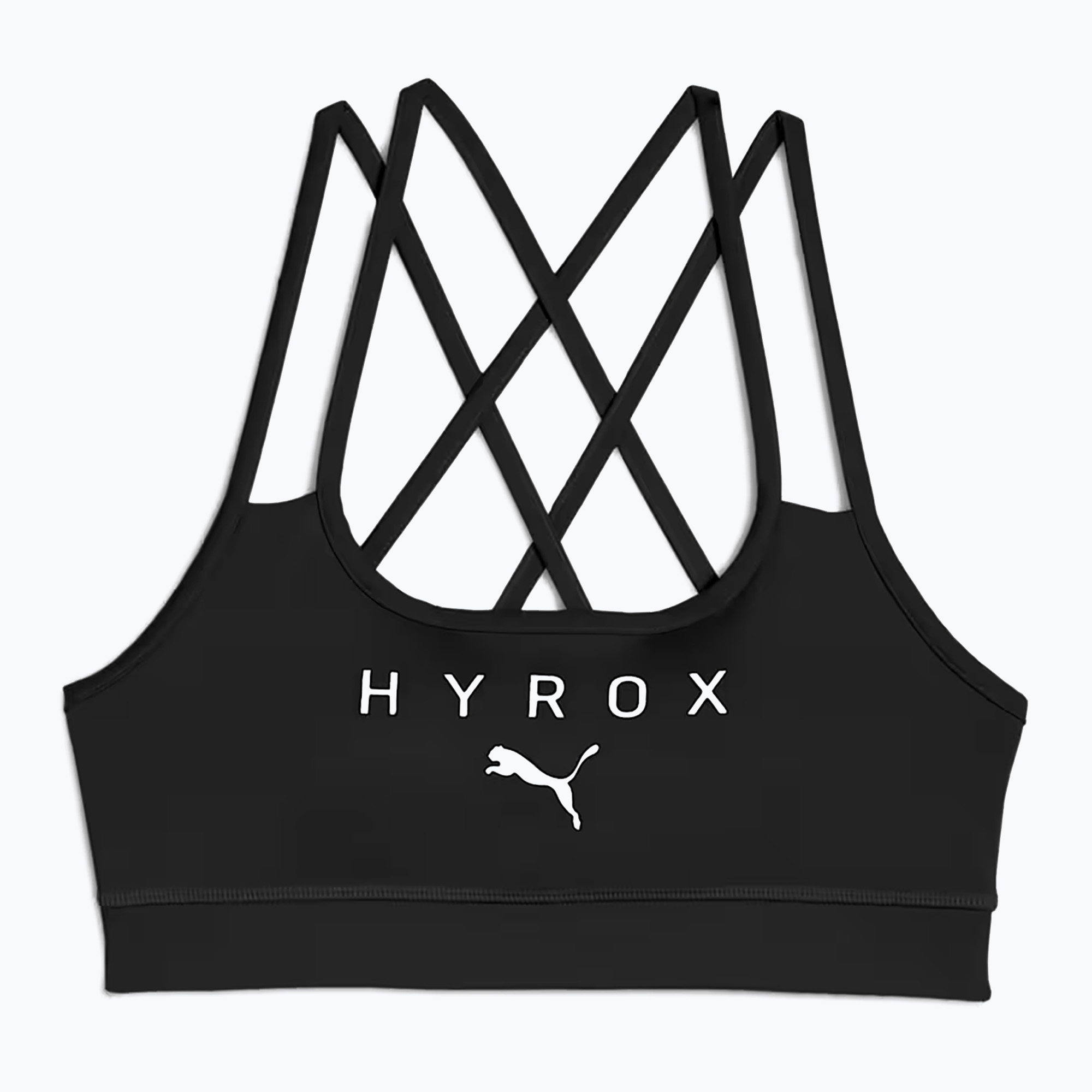 Biustonosz treningowy PUMA Hyrox Move Strappy black 