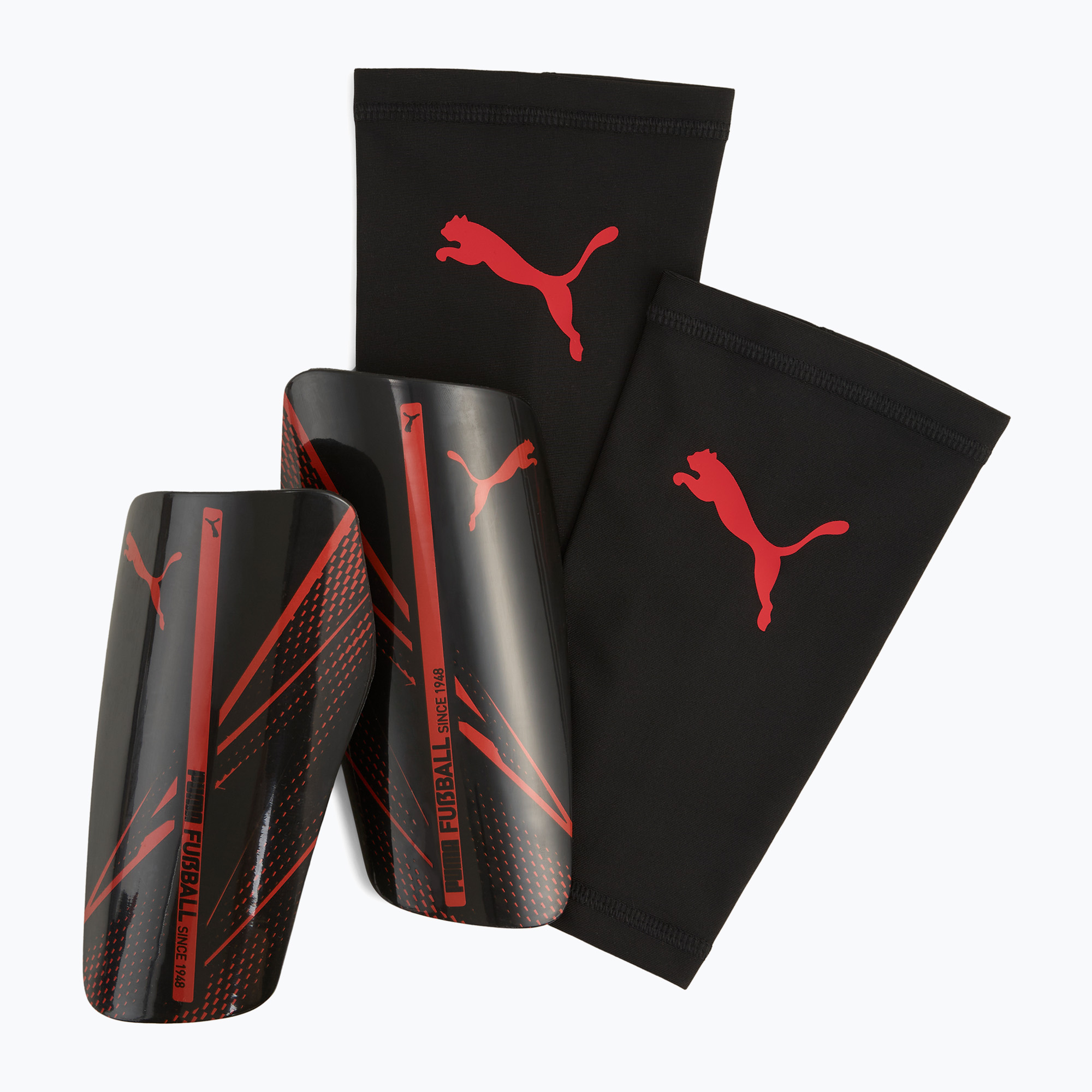 Parastinchi PUMA Attacanto Sleeve puma nero/rosso brillante