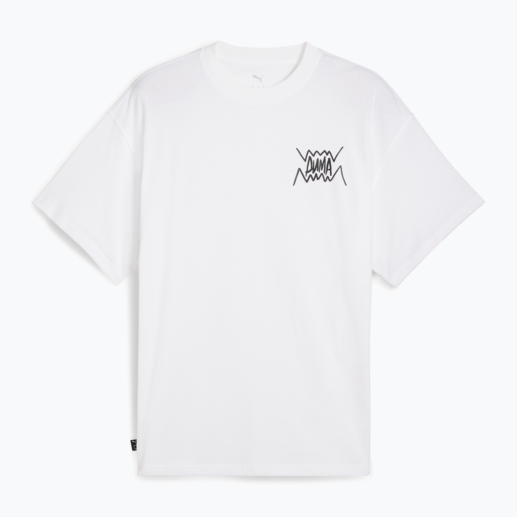 Koszulka koszykarska męska PUMA Jaws Core Tee II puma white 