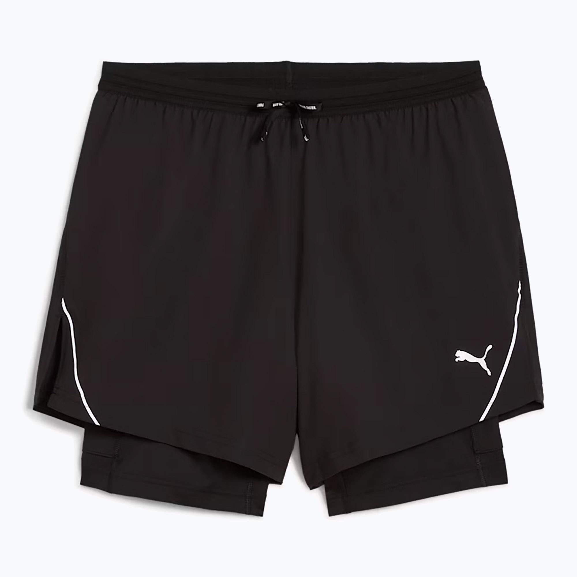 Puma Uomo Run Ultrawave 2IN1 5" pantaloncini da corsa puma nero (M) (Run Ultrawave 2IN1 5" 526635 01)