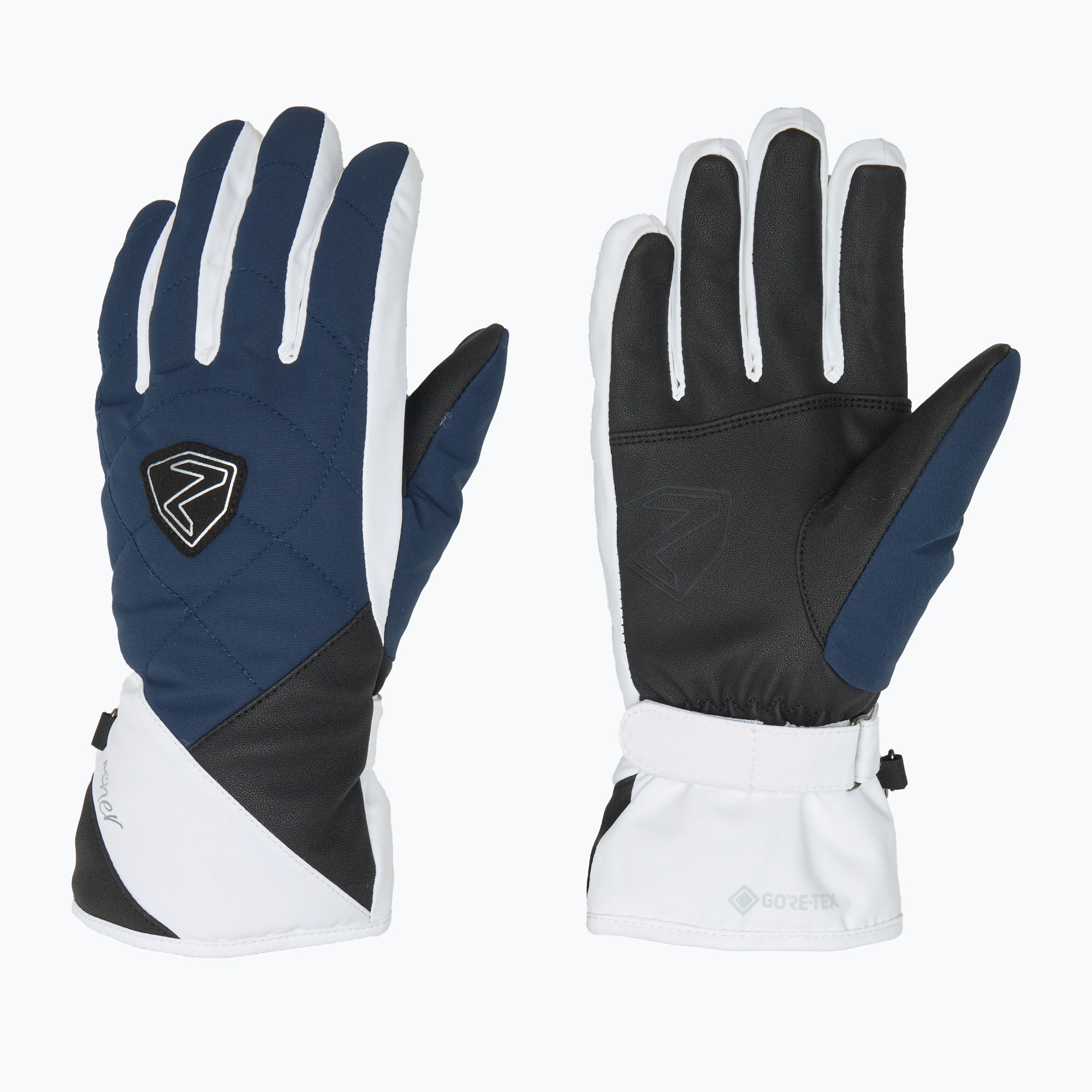 Dámske lyžiarske rukavice ZIENER Kamea GTX dark navy (Kamea GTX 801198.108)