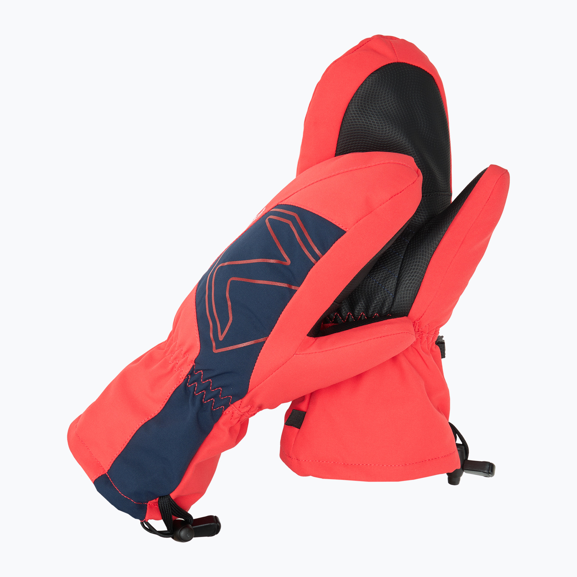 Detské lyžiarske rukavice ZIENER Lavalino Aquashield AW Mitten fiery red