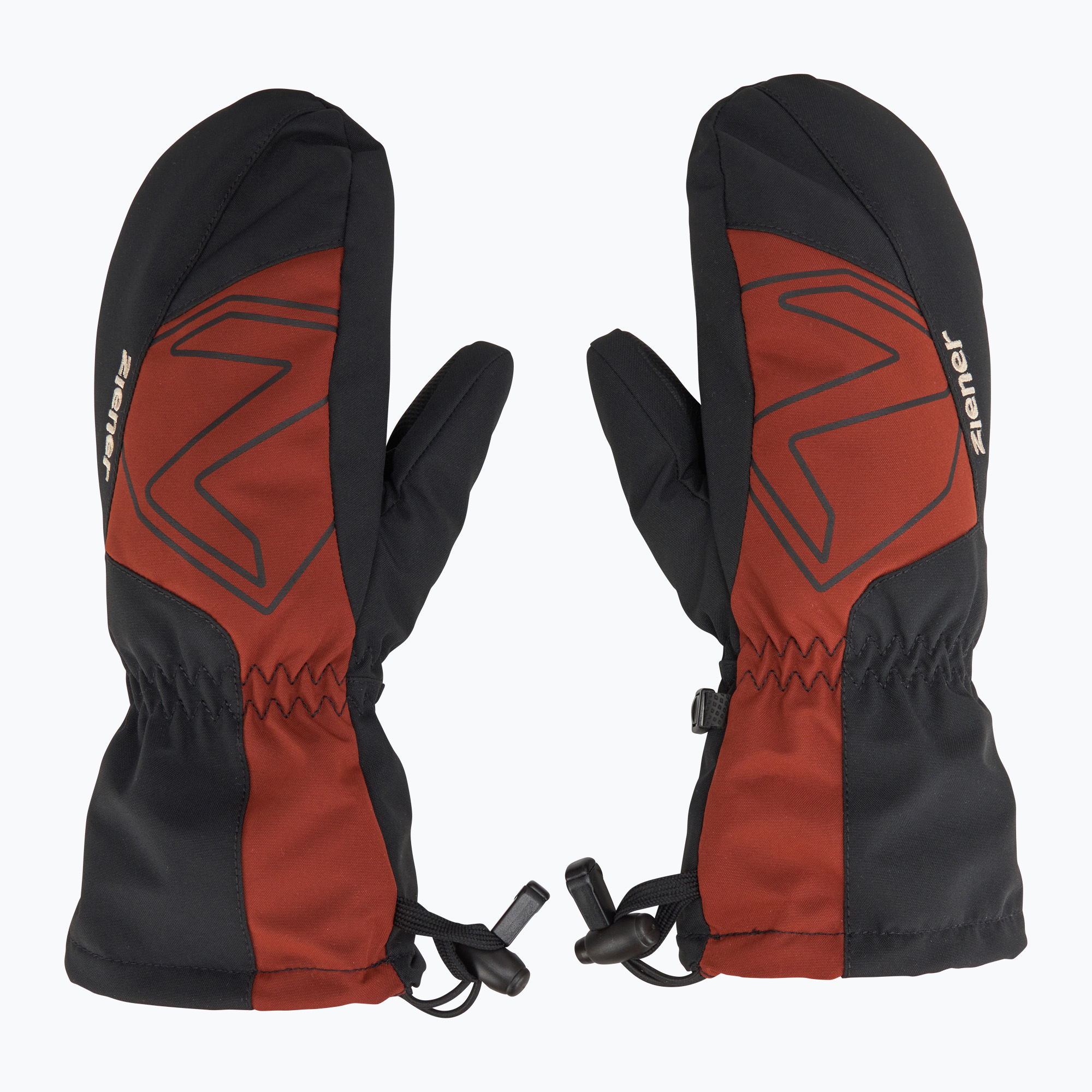 Detské lyžiarske rukavice ZIENER Lavalino Aquashield AW Mitten woody brown (Lavalino Aquashield AW Mitten 801996.524)