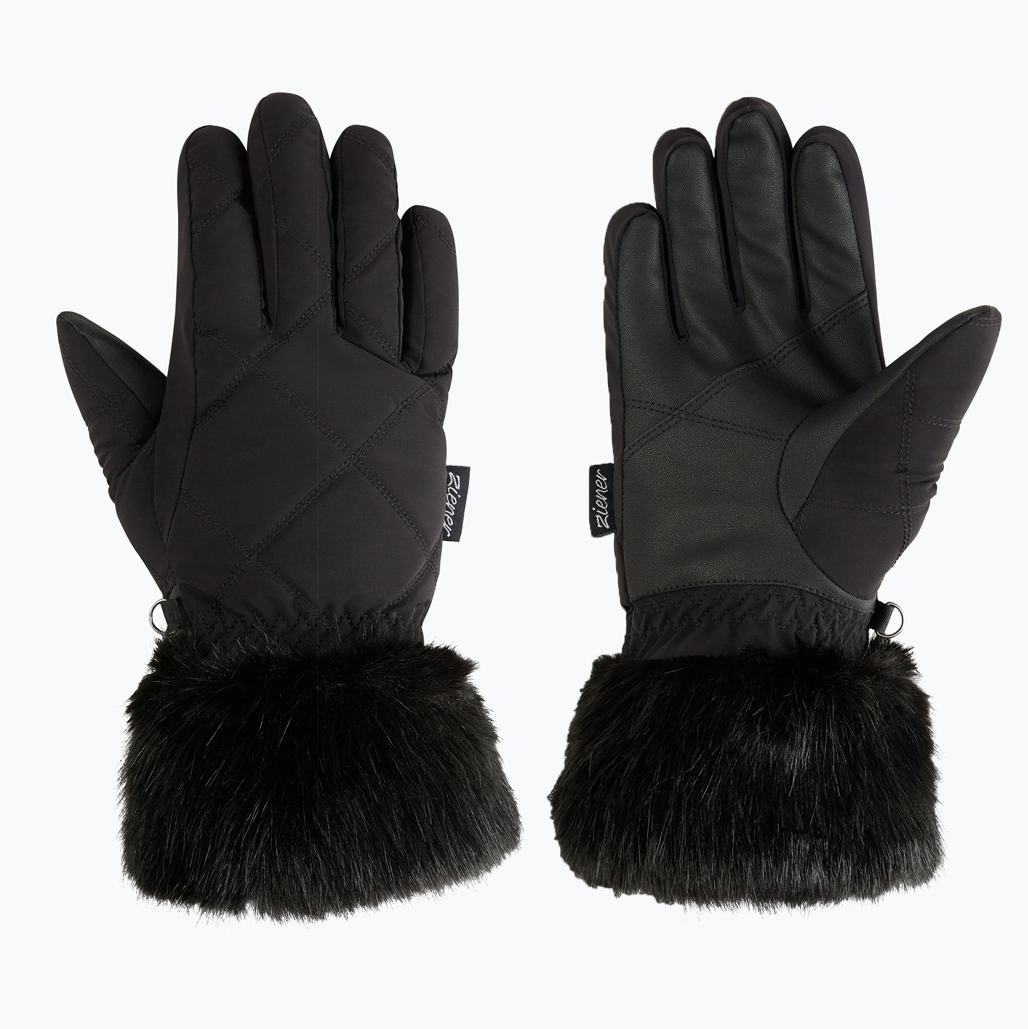 Дамски скиорски ръкавици ZIENER Kwinz-Z black