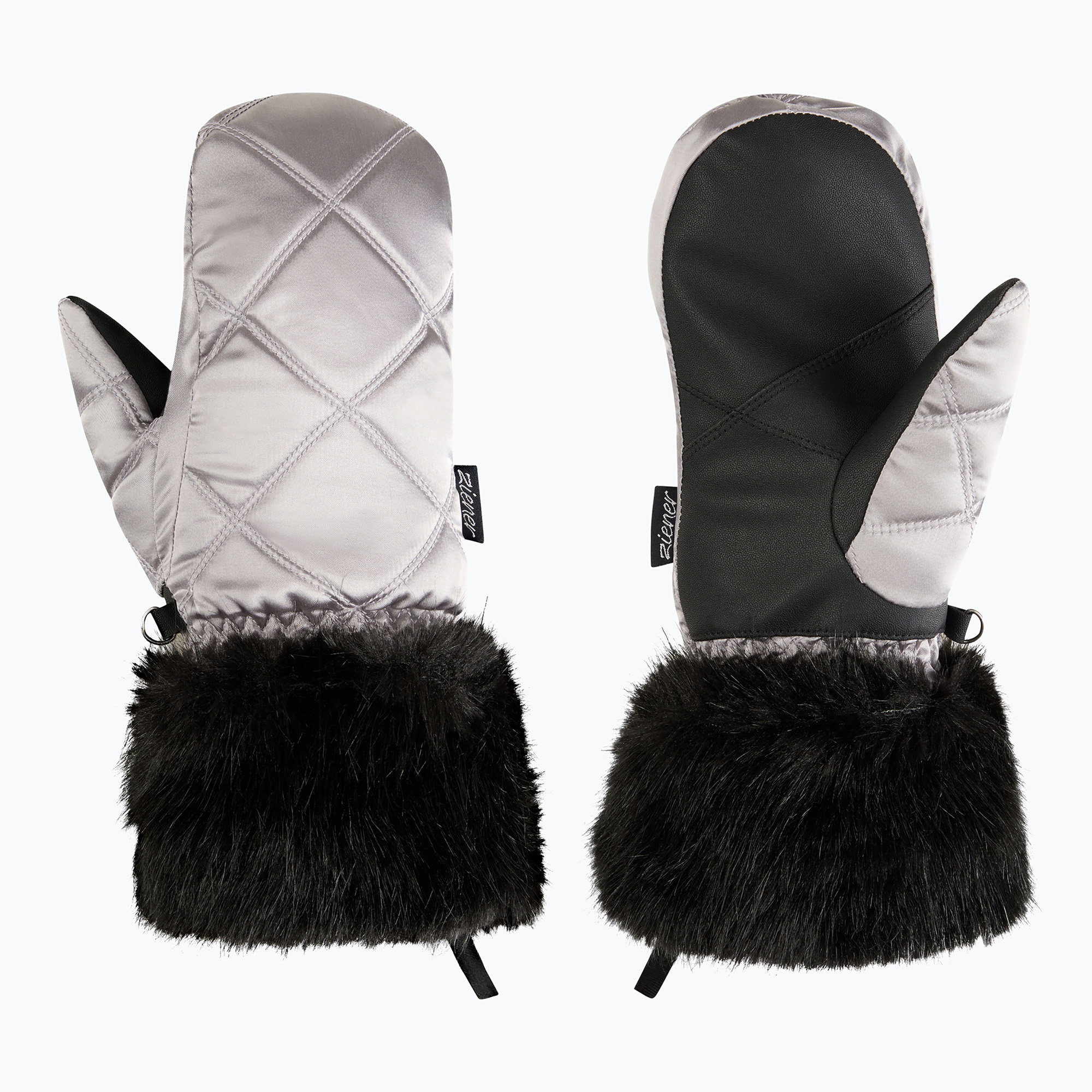 Дамски скиорски ръкавици ZIENER Kwinzi-Z Mitten metallic silver
