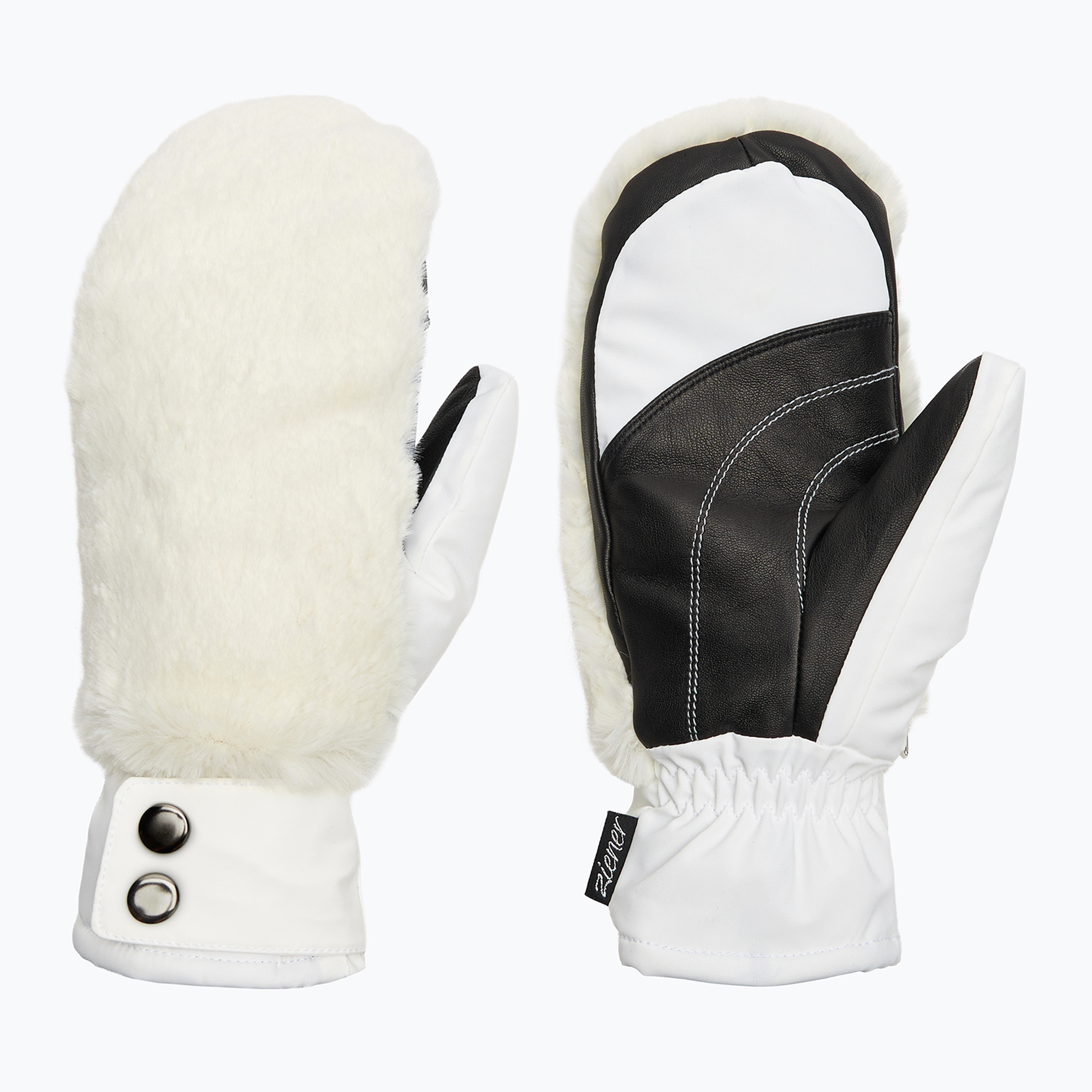 Дамски скиорски ръкавици ZIENER Katniss-Z Mitten white