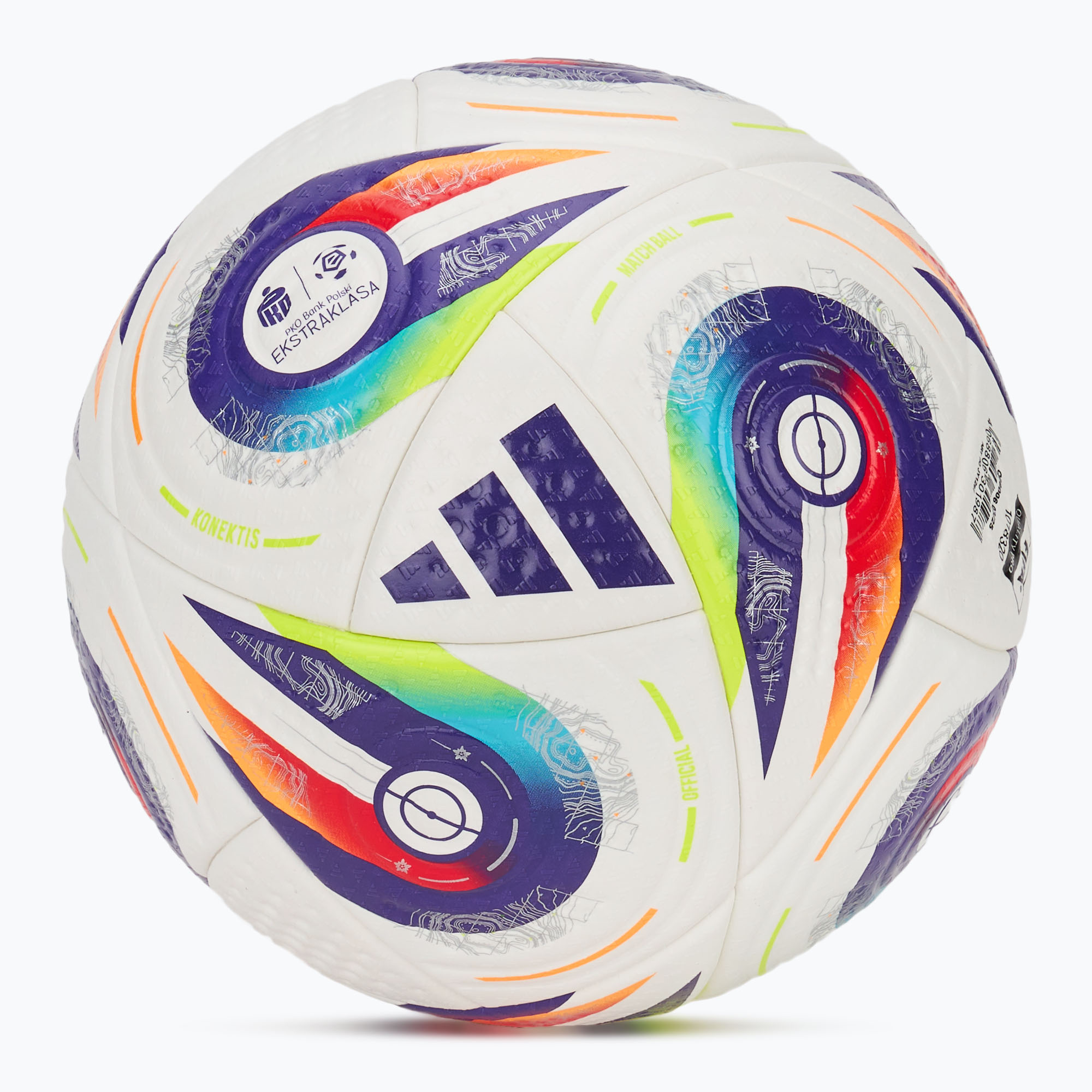 Piłka do piłki nożnej adidas Ekstraklasa Pro white rozmiar 5 