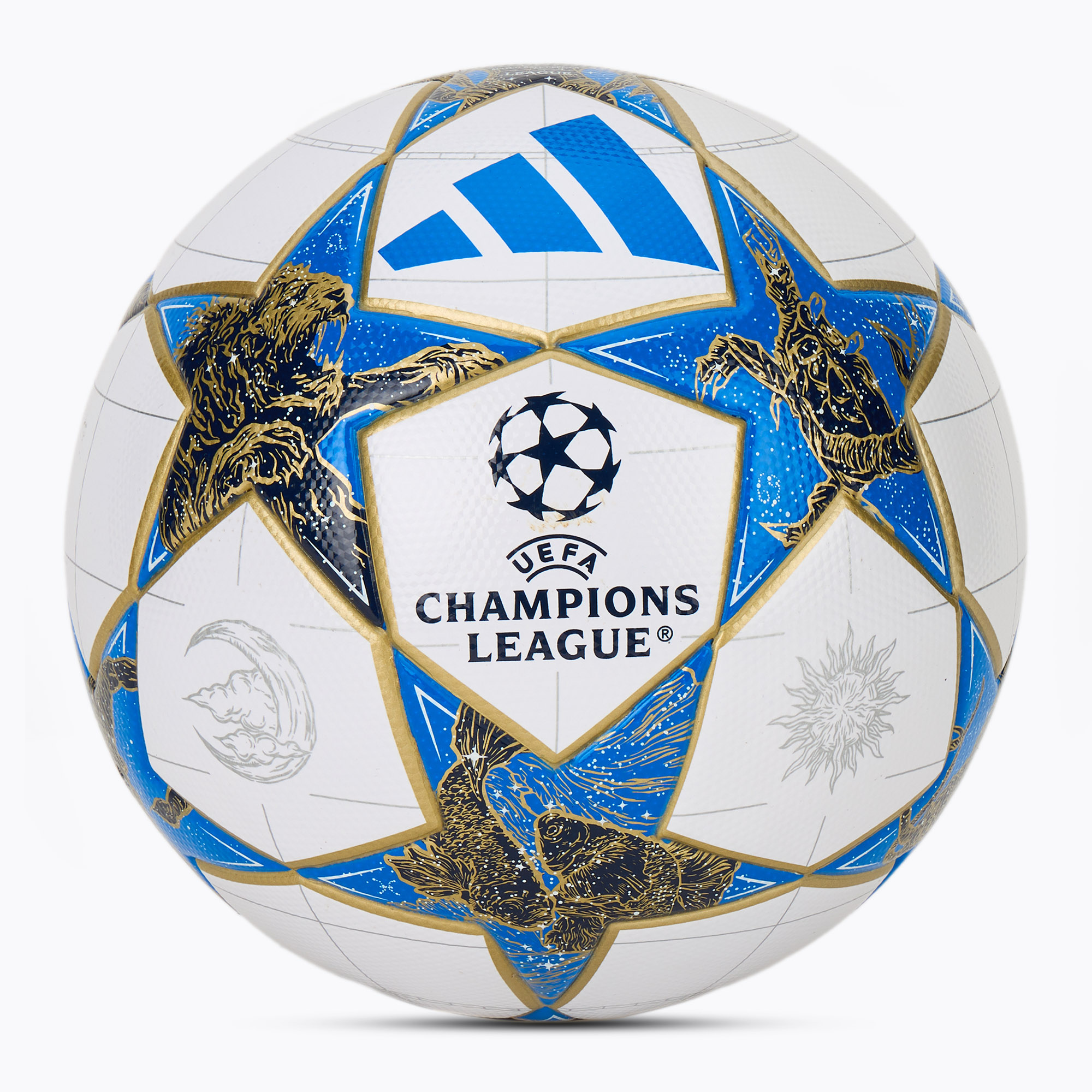 Piłka do piłki nożnej adidas UCL League Box white rozmiar 5 