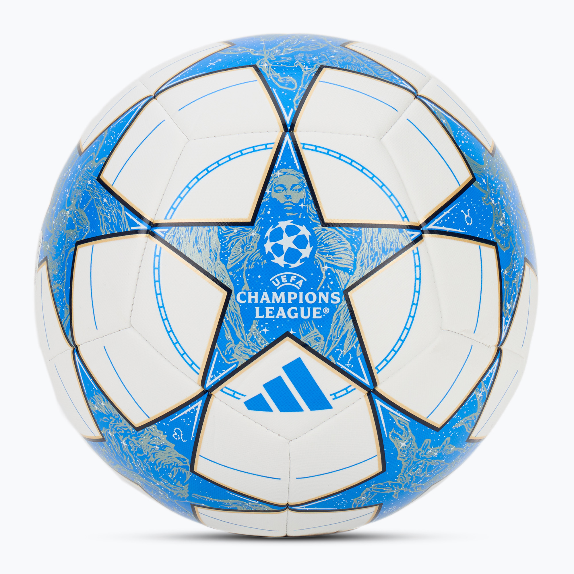 Футболна топка Adidas UCL Training  white/blue размер 5