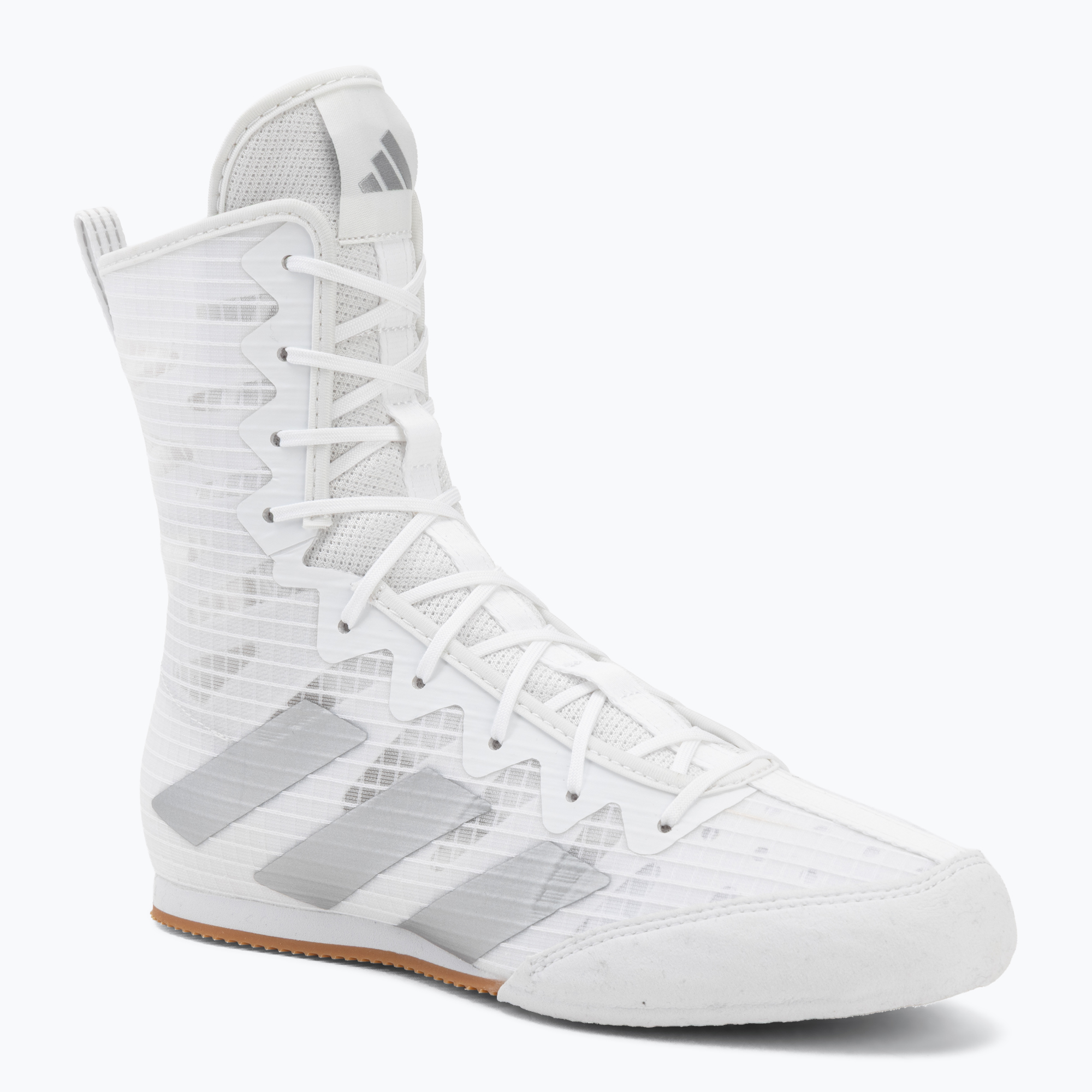 Боксьорски обувки adidas Box Hog 4 white/silver