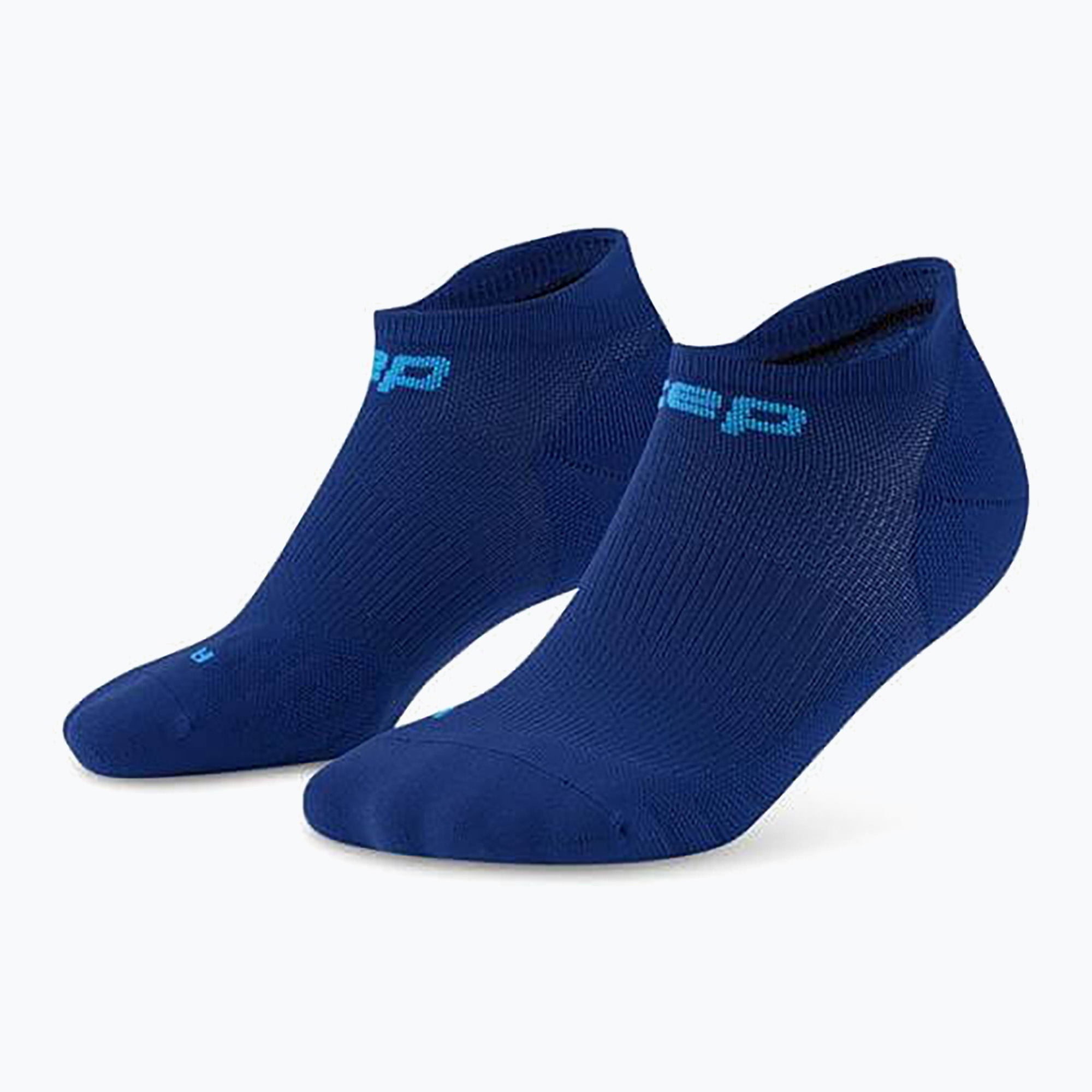 Pánske kompresné ponožky CEP Run No Show 5.0 dark blue (Run No Show 5.0 WP86YR4)