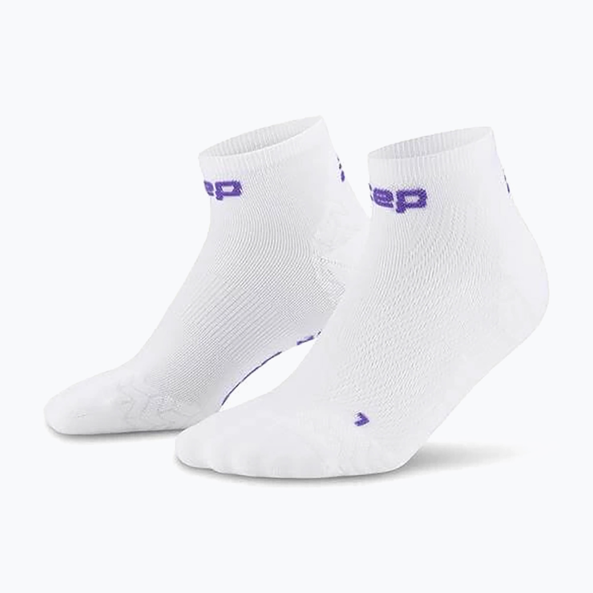 Мъжки компресионни чорапи CEP Ultralight Low Cut 4.0 white